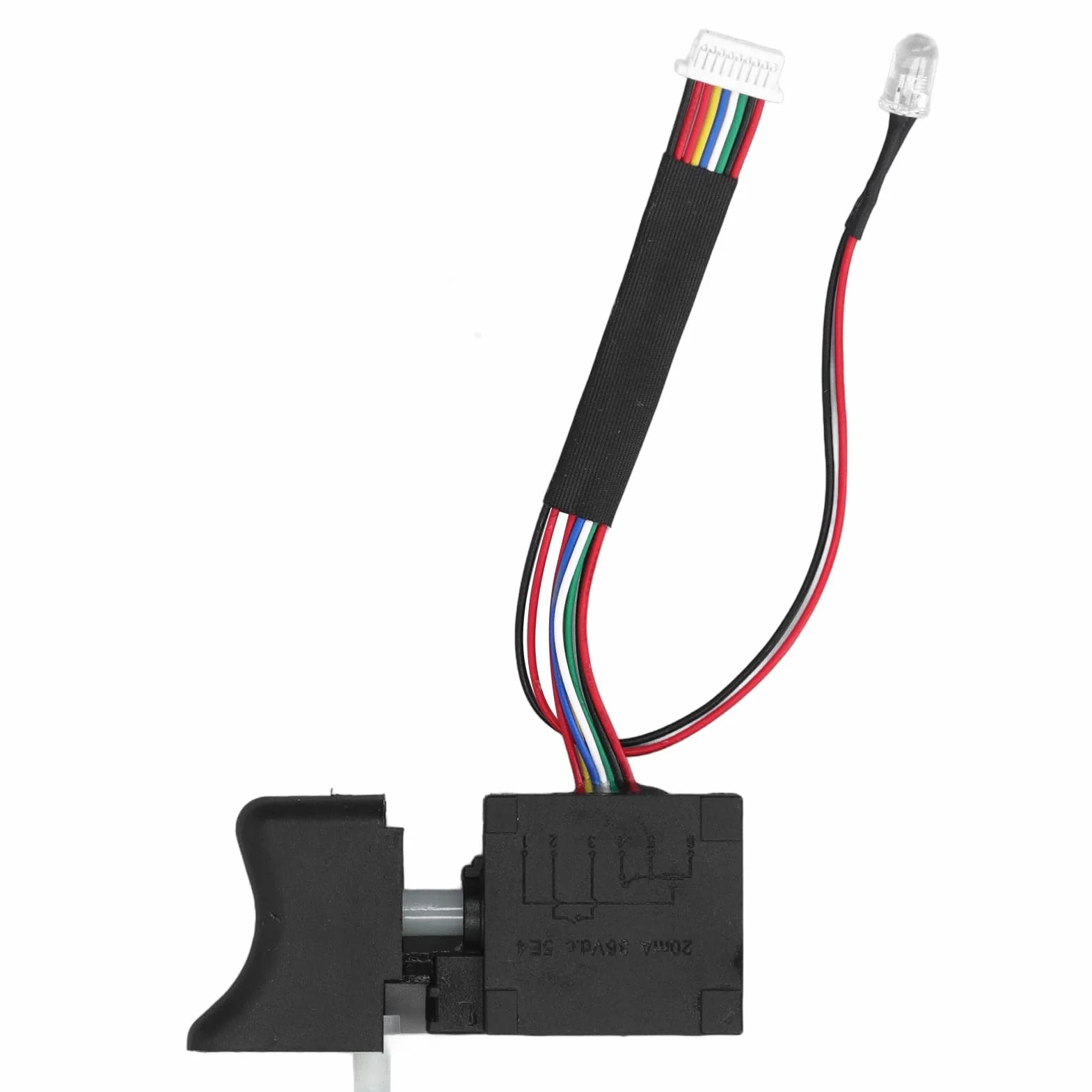 Bezszczotkowy Przełącznik do Wiertarki Elektrycznej z Kontrolą Prędkości - Wyzwalacz i Przycisk Zasilania dla Elektronarzędzi