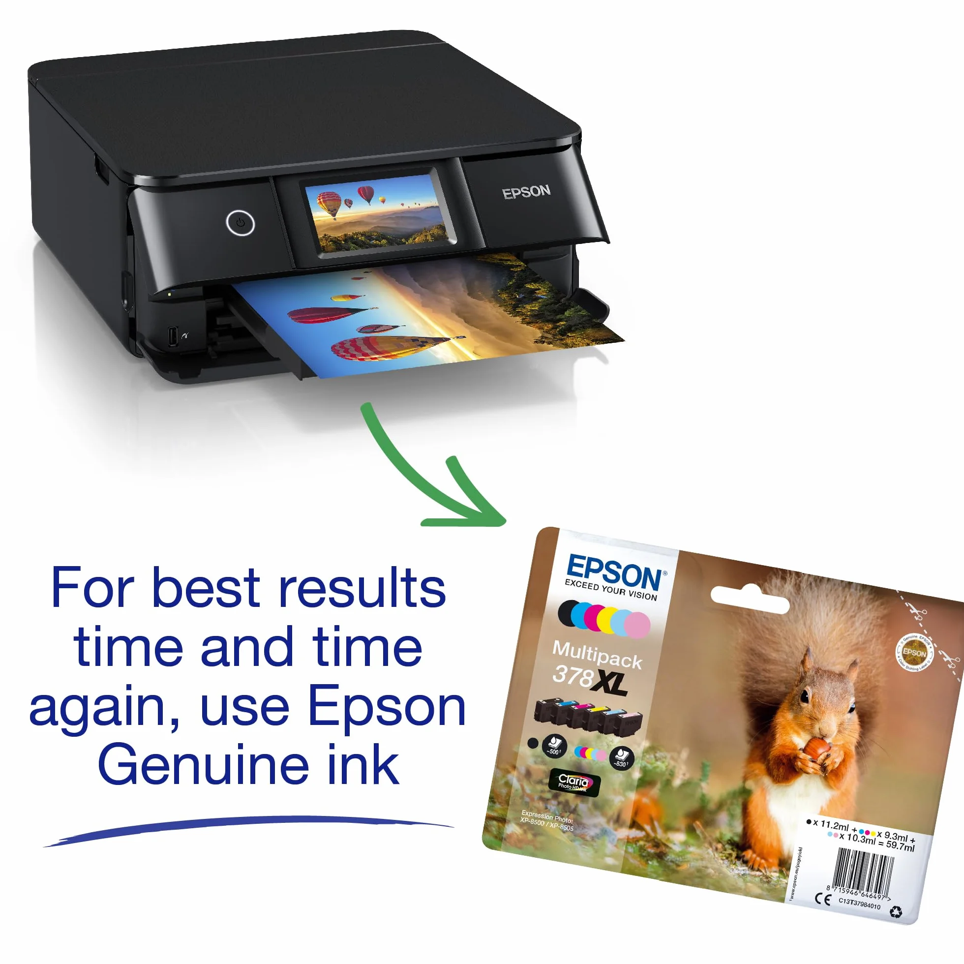 Epson - Expression Photo XP-8700 Inkjet wielofunkcyjny, Czarny