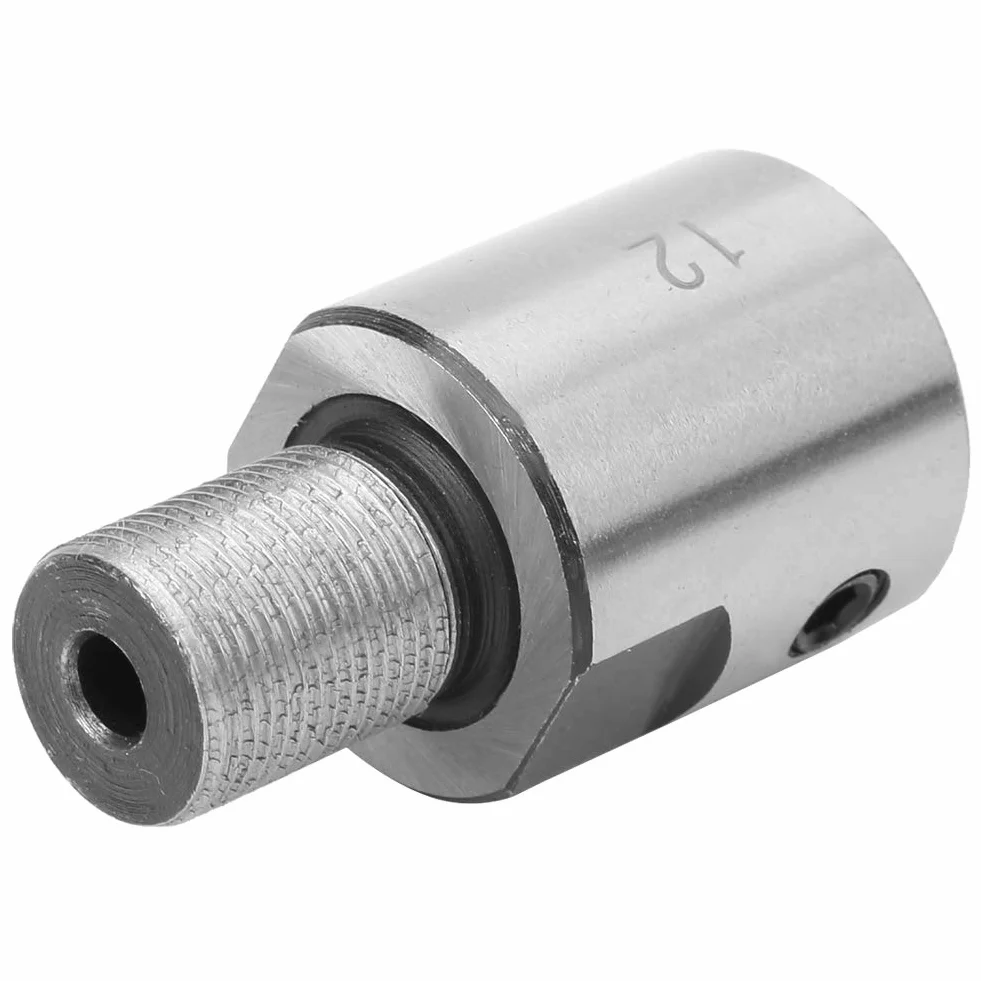 Edelstahl Chuck Pleuel für K01-50/63 K02-50/63 Drehfutter M14 * 1 Mini Drehmaschine Maschinenteile(12mm)
