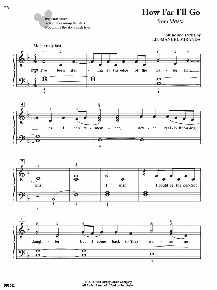 Chordtime Piano Disney - Level 2b