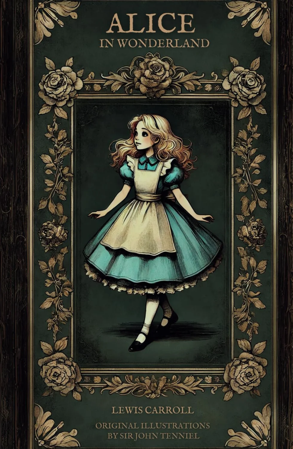 Alice in Wonderland: The Original 1865 Classic Novel by Lewis Carroll Featuring Complete Illustrations by Sir John Tenniel