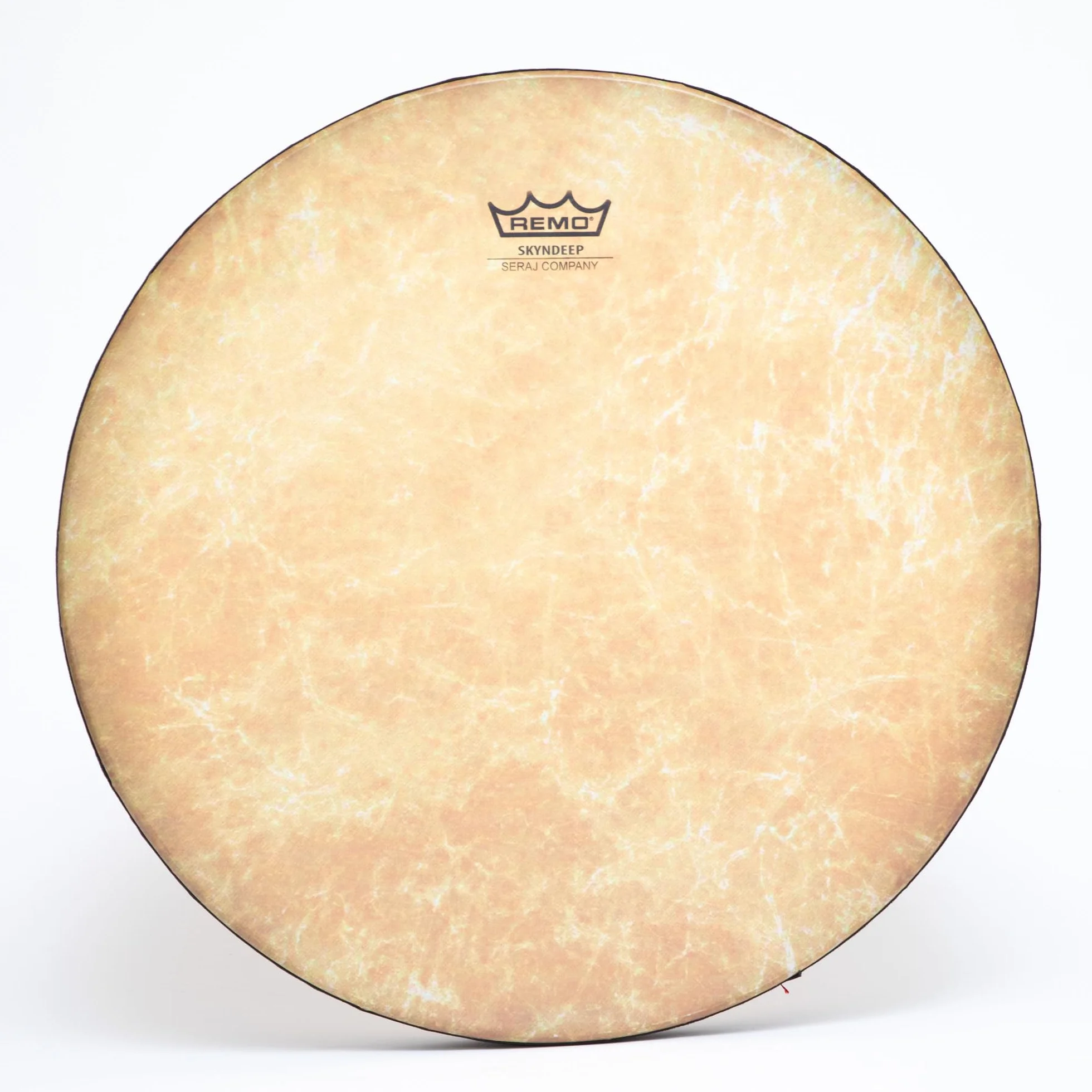 Daf Erbane Frame Drum firmy Seraj S10 syntetyczna głowa ze skóry zwierzęcej, lekka waga 650 g z miękkim etui z niklowymi pierścieniami