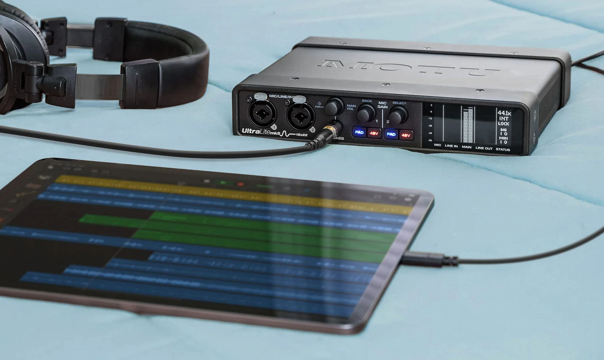 MOTU UltraLite MK5 interfejs audio USB, 18 wejść, 22 wyjścia