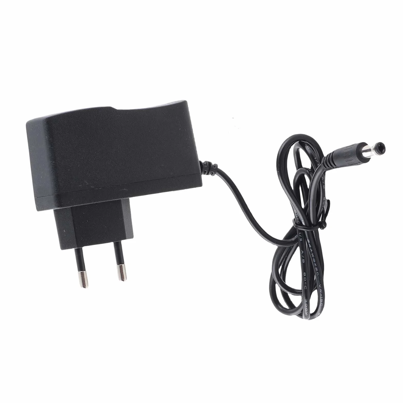 Zasilacz 9V, zasilacz AC/DC do efektora gitary elektrycznej, uniwersalny zasilacz do pojedynczego efektora gitary elektrycznej 100-240V (wtyczka EU)