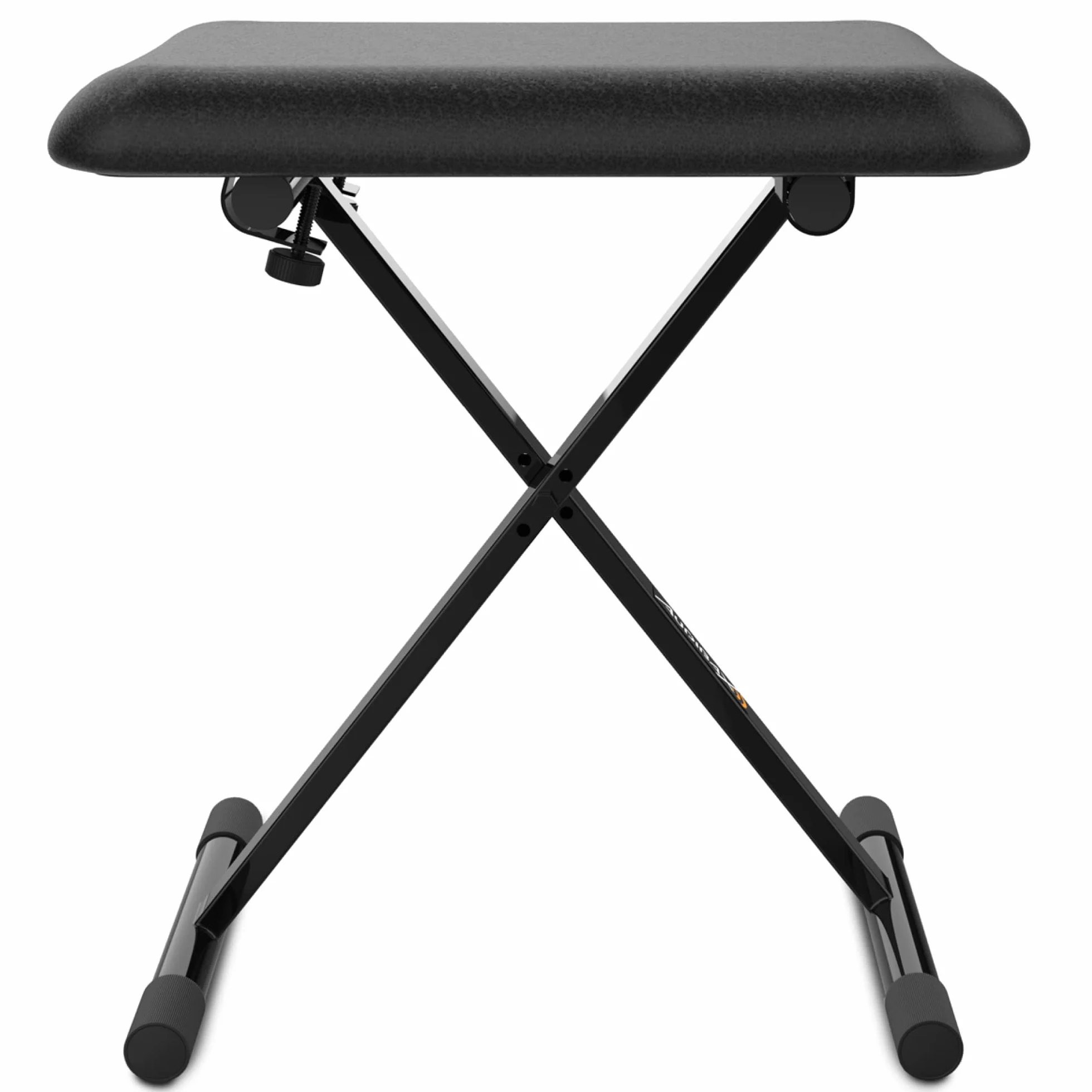 Audibax KB100B Ławka do fortepianu z regulacją wysokości 43-48 cm - Stołek wyściełany z gumami antypoślizgowymi