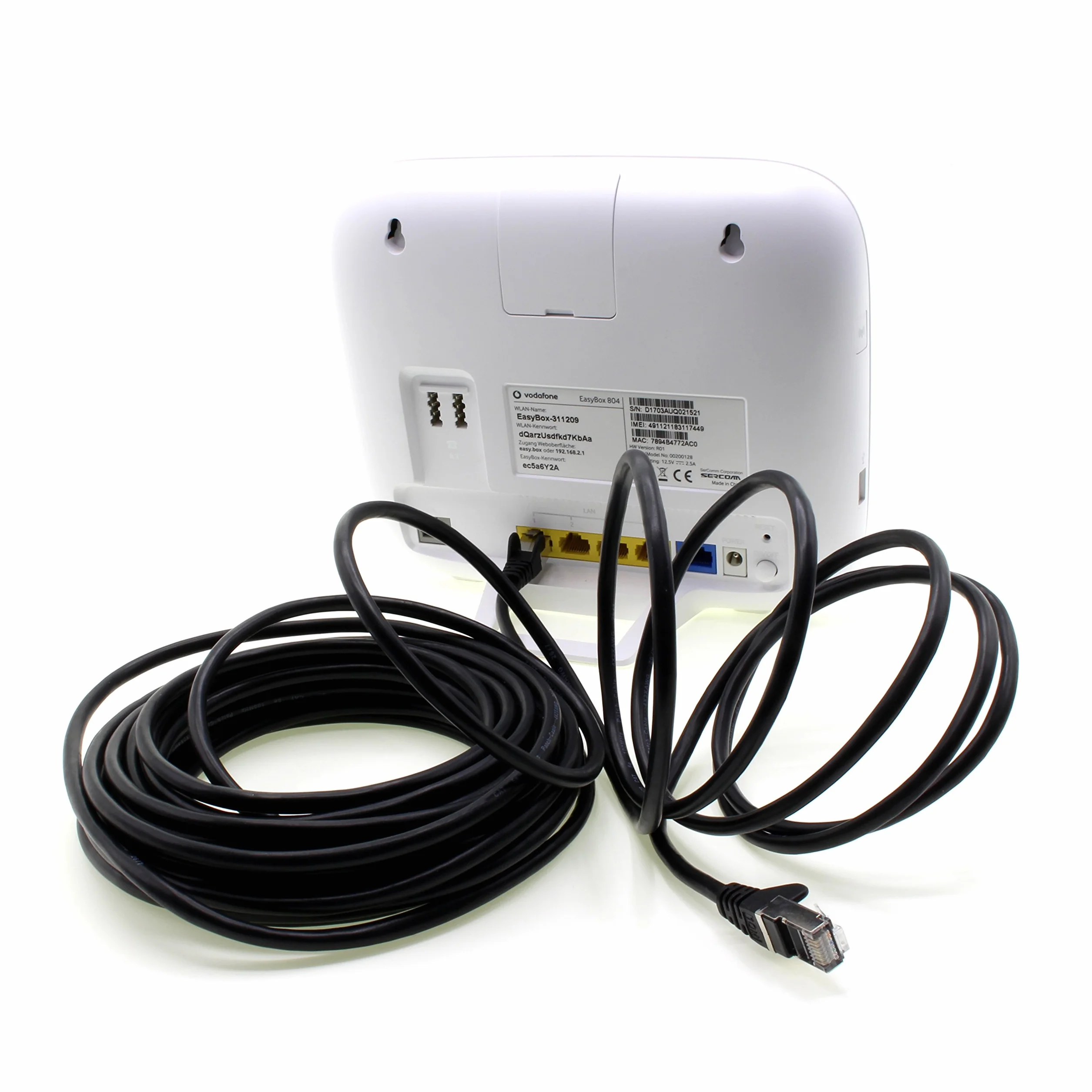 1aTTack CAT5 SFTP kabel sieciowy Ethernet LAN z 2 x RJ45 5 m - czarny