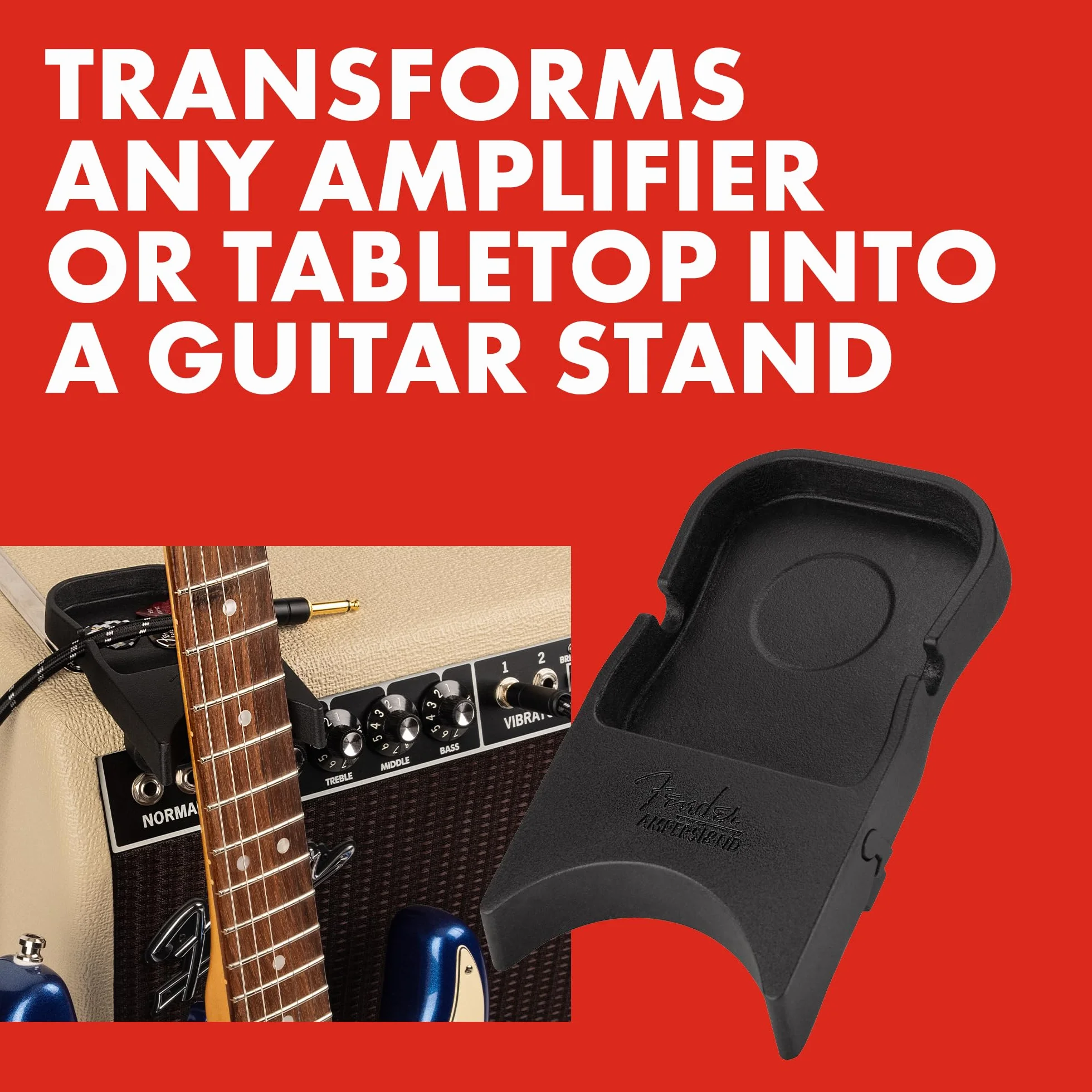 Fender Amperstand™ Guitar Cradle Stand, Black