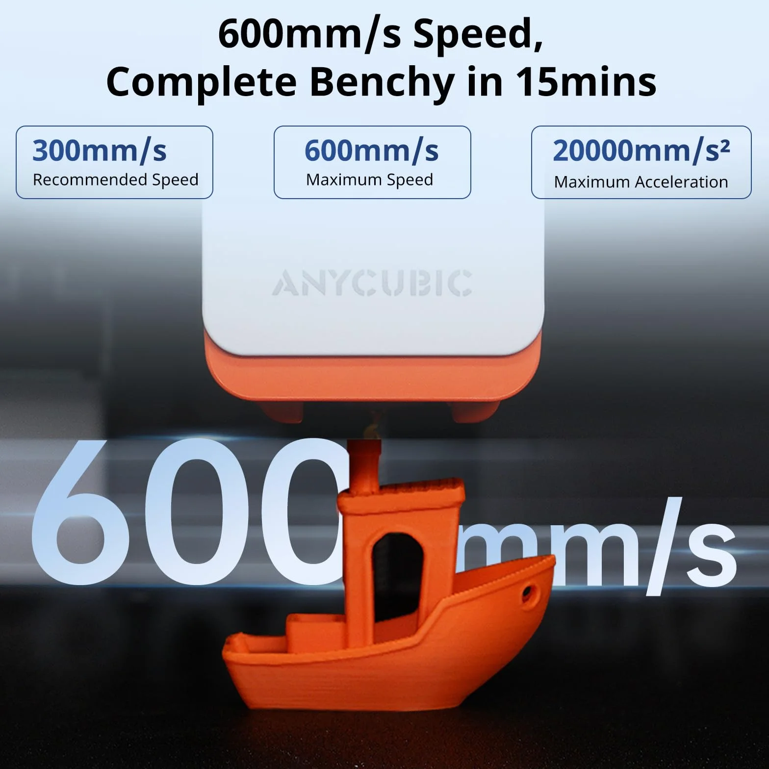 Anycubic Kobra S1 Combo drukarka 3D, wielokolorowa, zamknięta struktura CoreXY, szybkie drukowanie 600 mm/s, filament suszący podczas druku, temperatura 320 °C, wymiary druku 250 x 250 x 250 mm