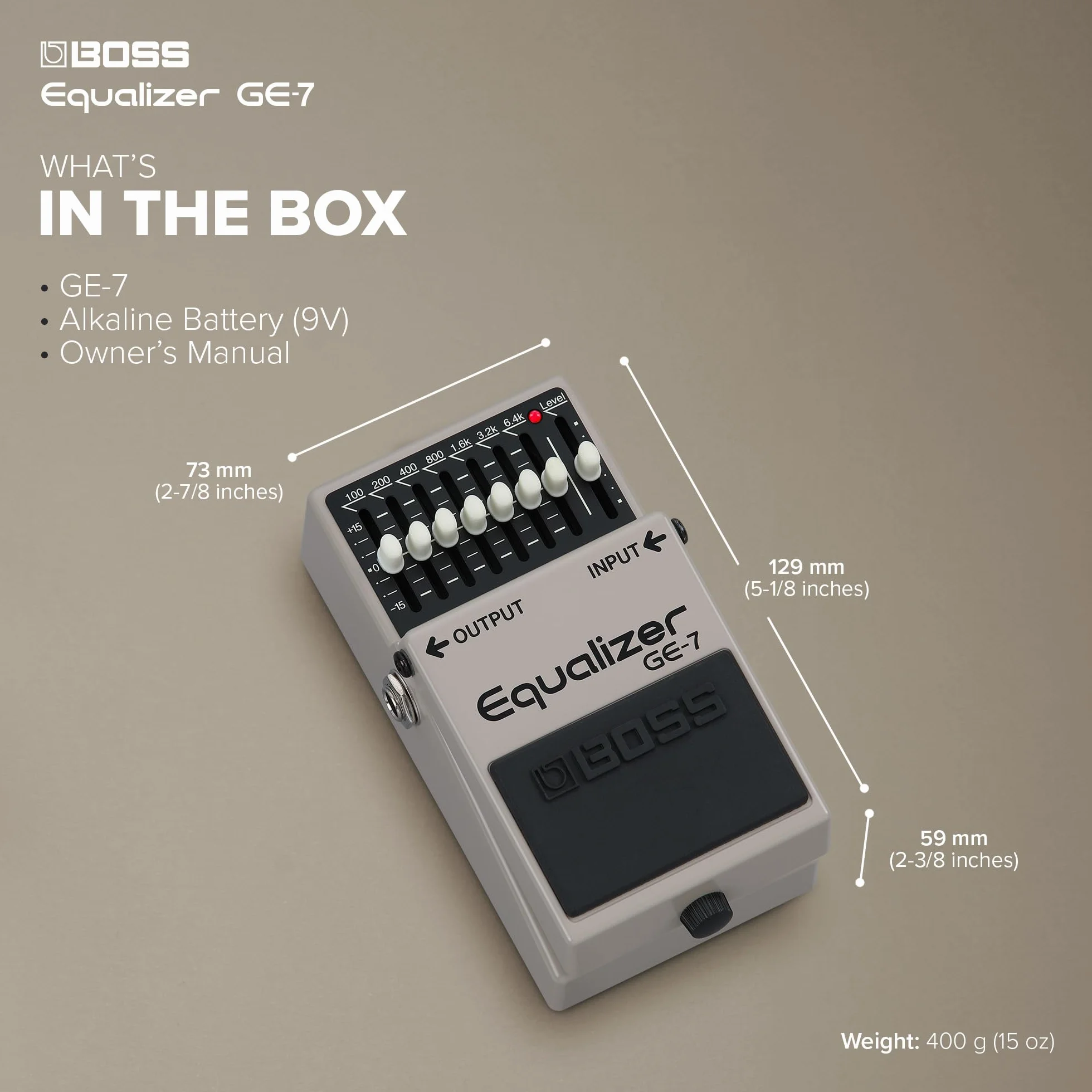 BOSS GE-7 Graphic Equalizer