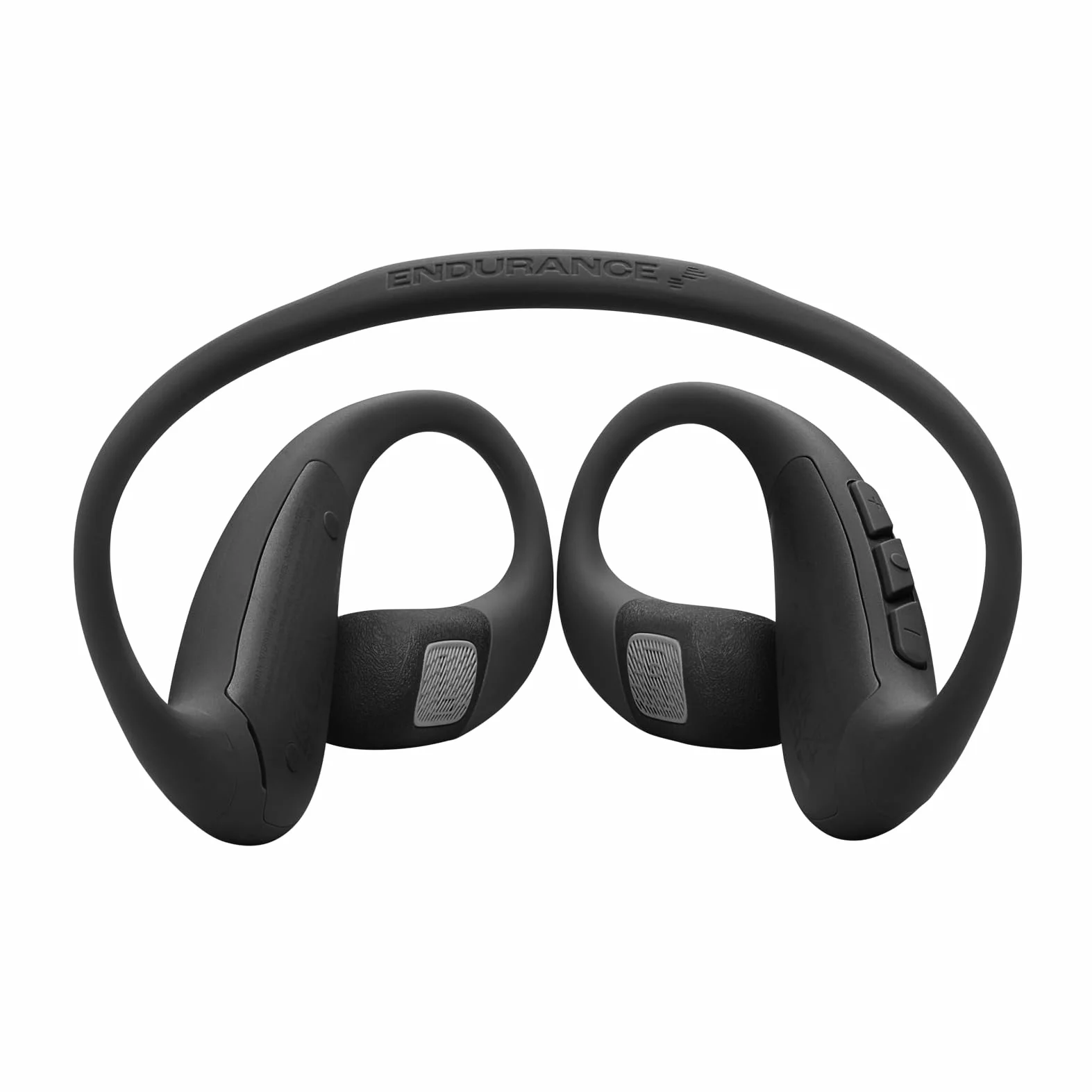 JBL Endurance Pace – bezprzewodowe słuchawki sportowe open-ear Bluetooth z technologią JBL OpenSound, lekki tytanowy pałąk z pamięcią kształtu, wodoodporne (IP68), do 10 h baterii, czarno-szare