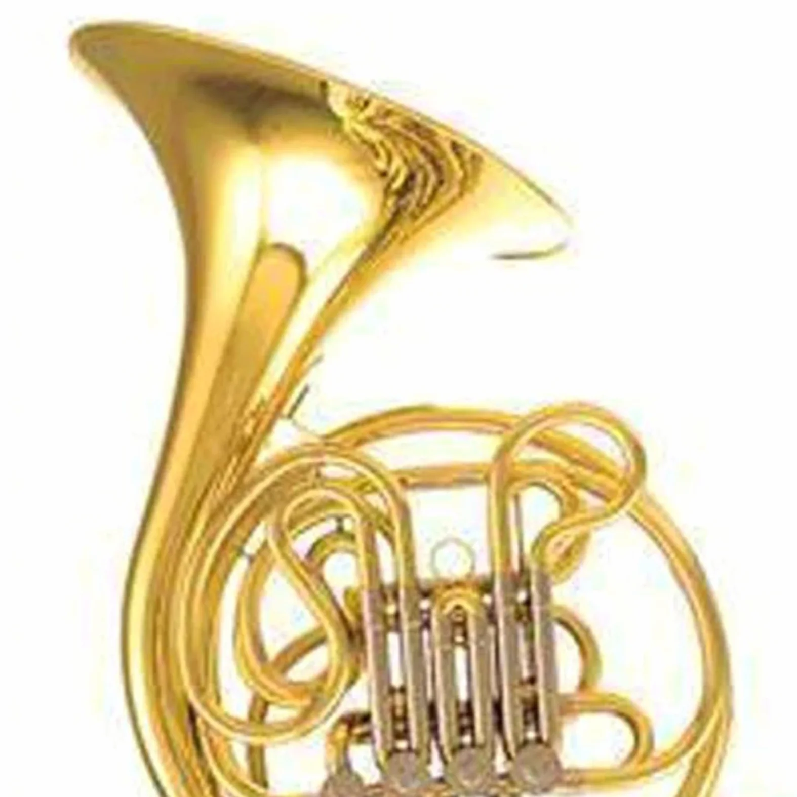 Róg Francuski Instrumenty Muzyczne Profesjonalny Złoty Lakierowany F Bb Klucz Podwójny Róg Francuski Z 4 Klawiszami