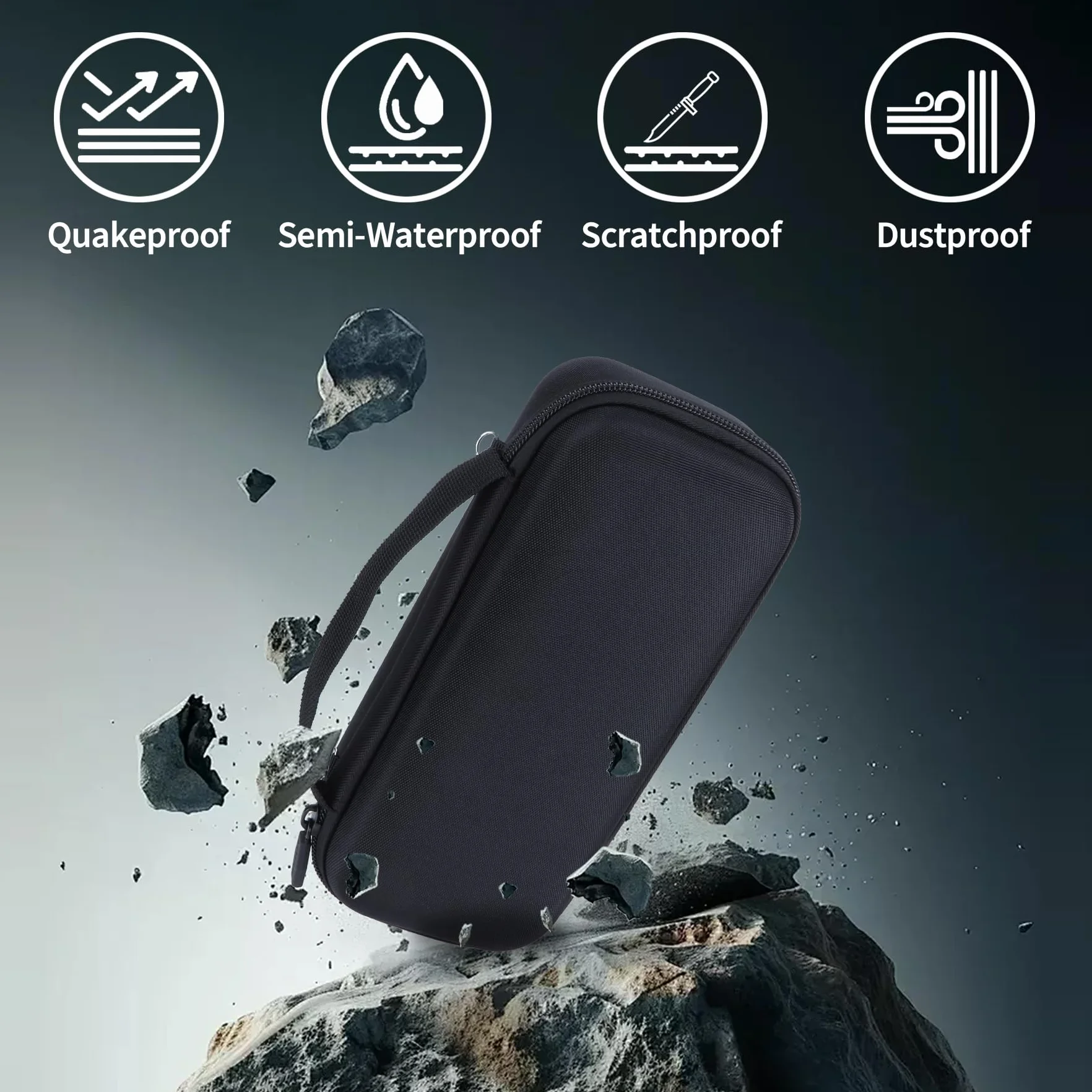 Twarde etui ochronne do Bose SoundLink Flex 2. generacji czarny