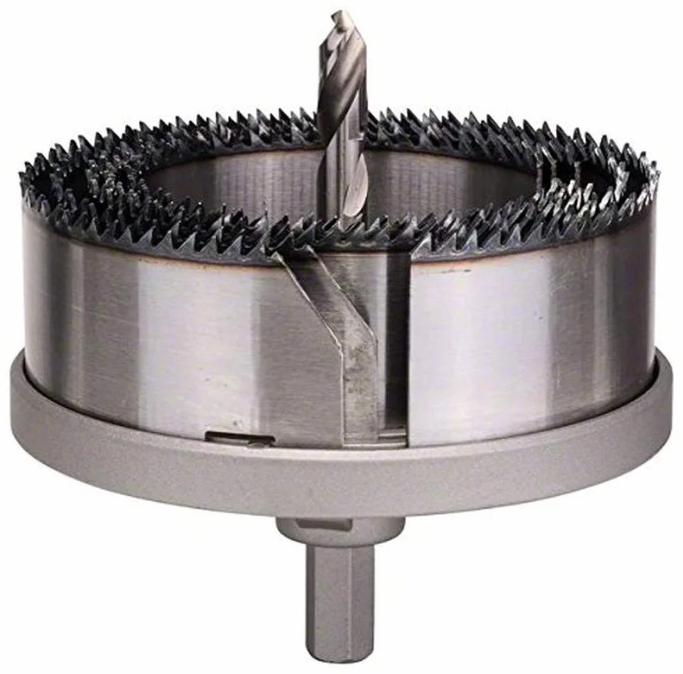 Bosch 5-częściowy zestaw otwornic (do twardego drewna, miękkiego drewna, fornirowanego drewna, Ø 68-100 mm, akcesoria do wiertarki)