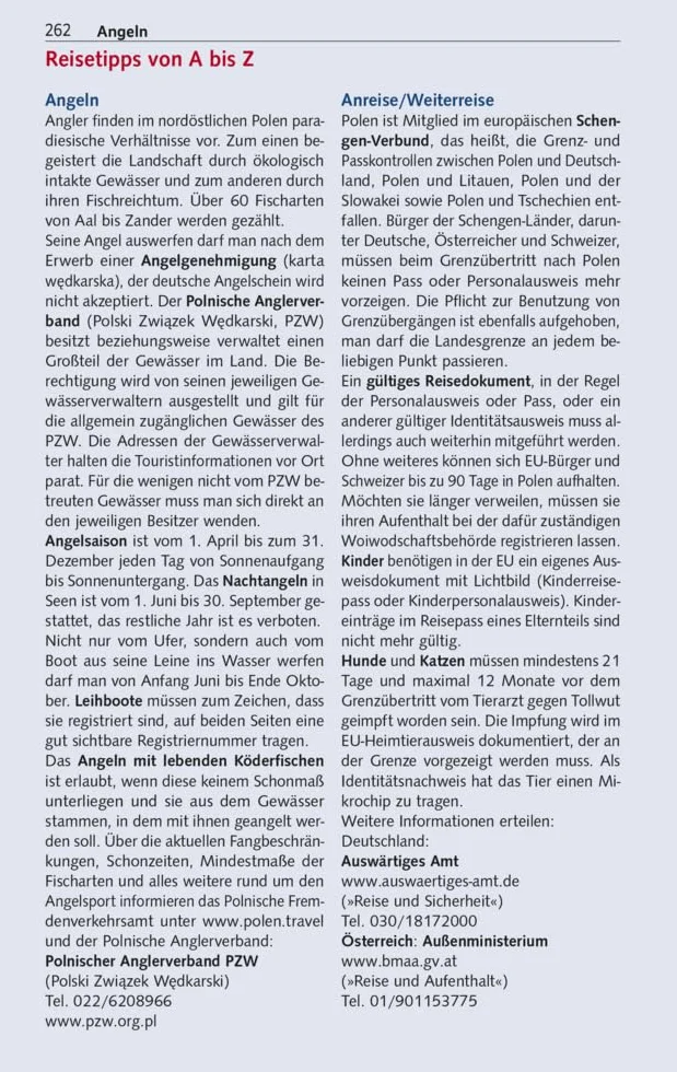 TRESCHER Reiseführer Masuren: Mit Marienburg, Danzig und Thorn