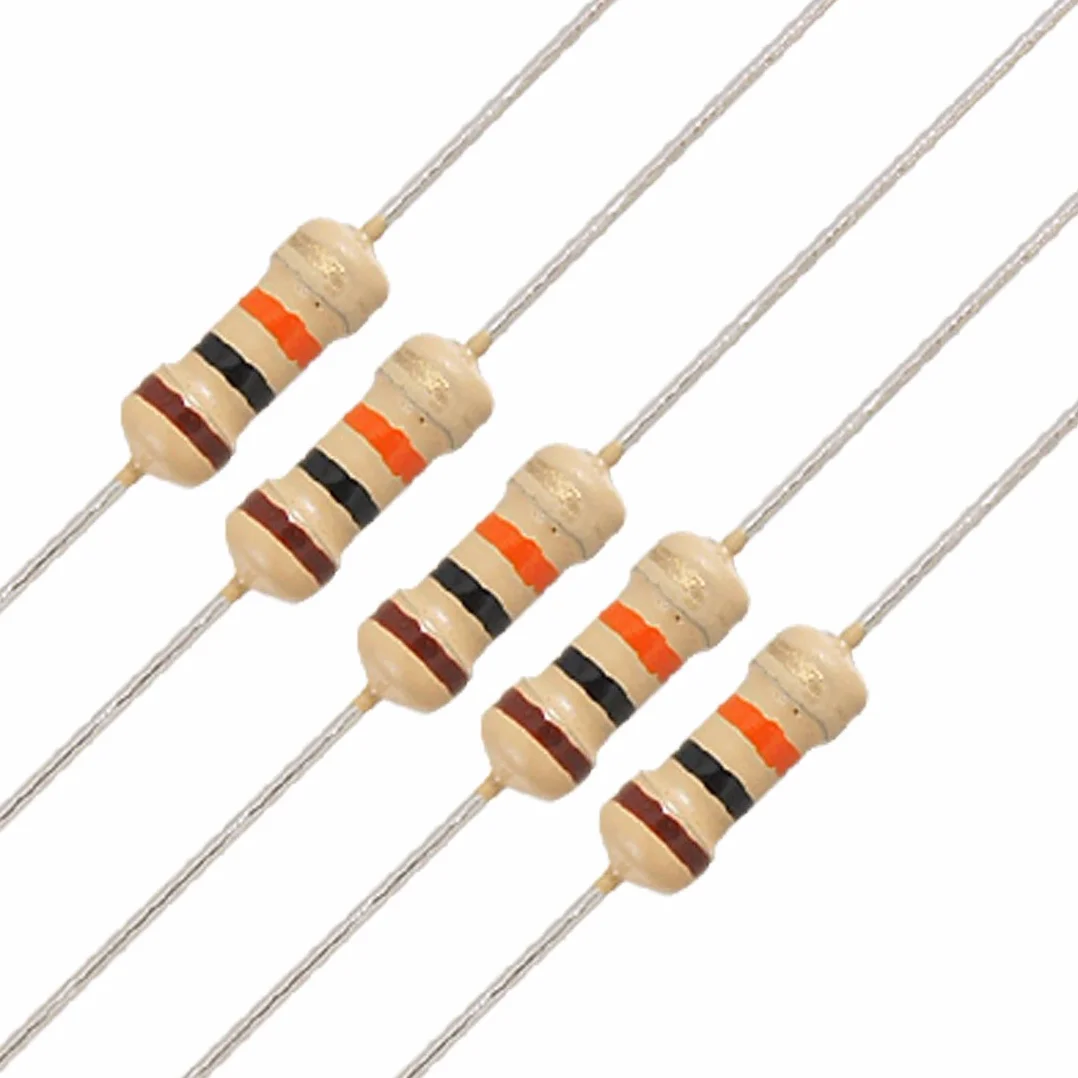 sourcingmap 50 x 1/4 W 250 V 10 K Ohm Rezystory z folii węglowej