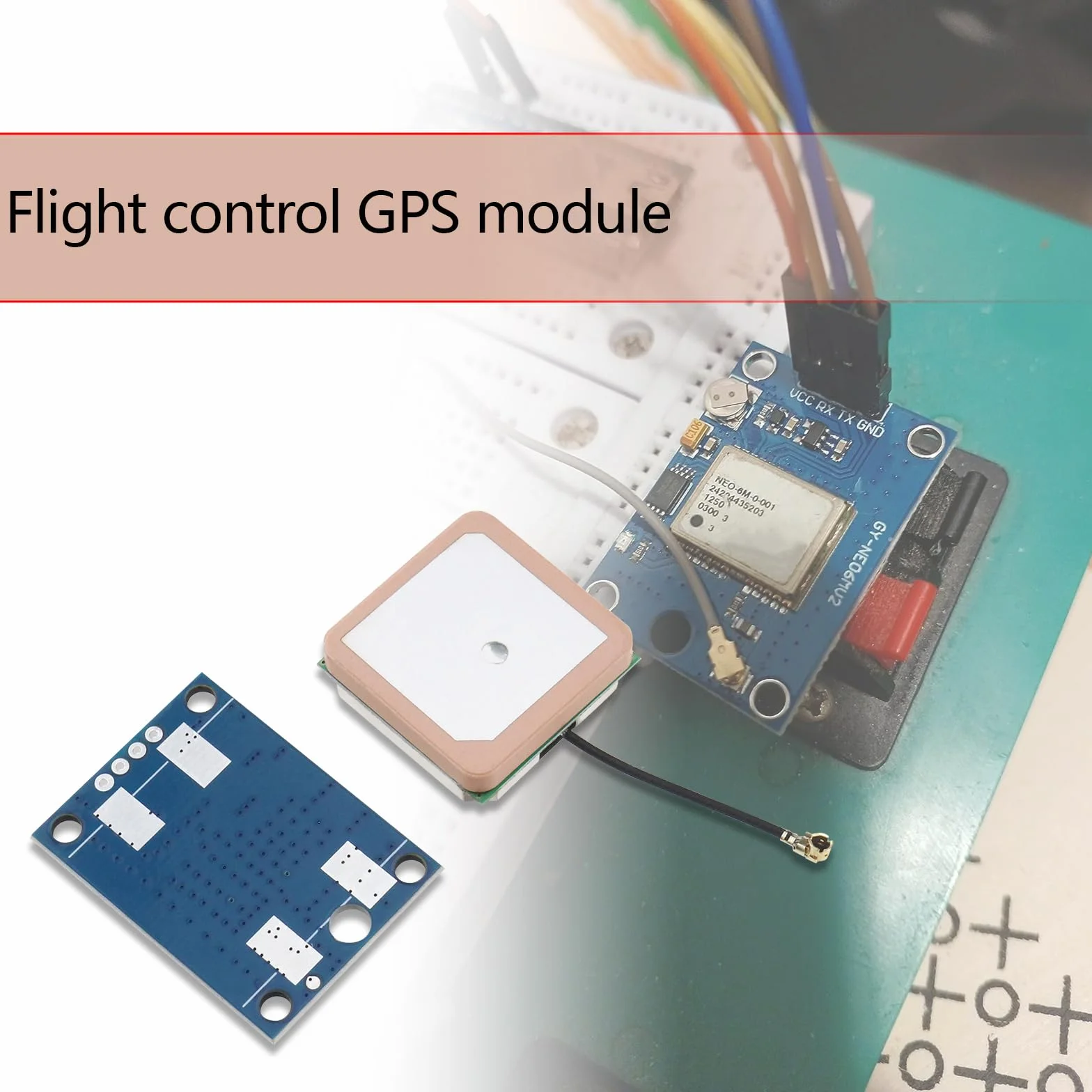 1 zestaw GY-NEO6MV2 kontroler lotu NEO6MV2 moduł GPS o wysokiej czułości APM 2.5 ceramiczna duża antena kierunkowa zasilacz 3V-5V