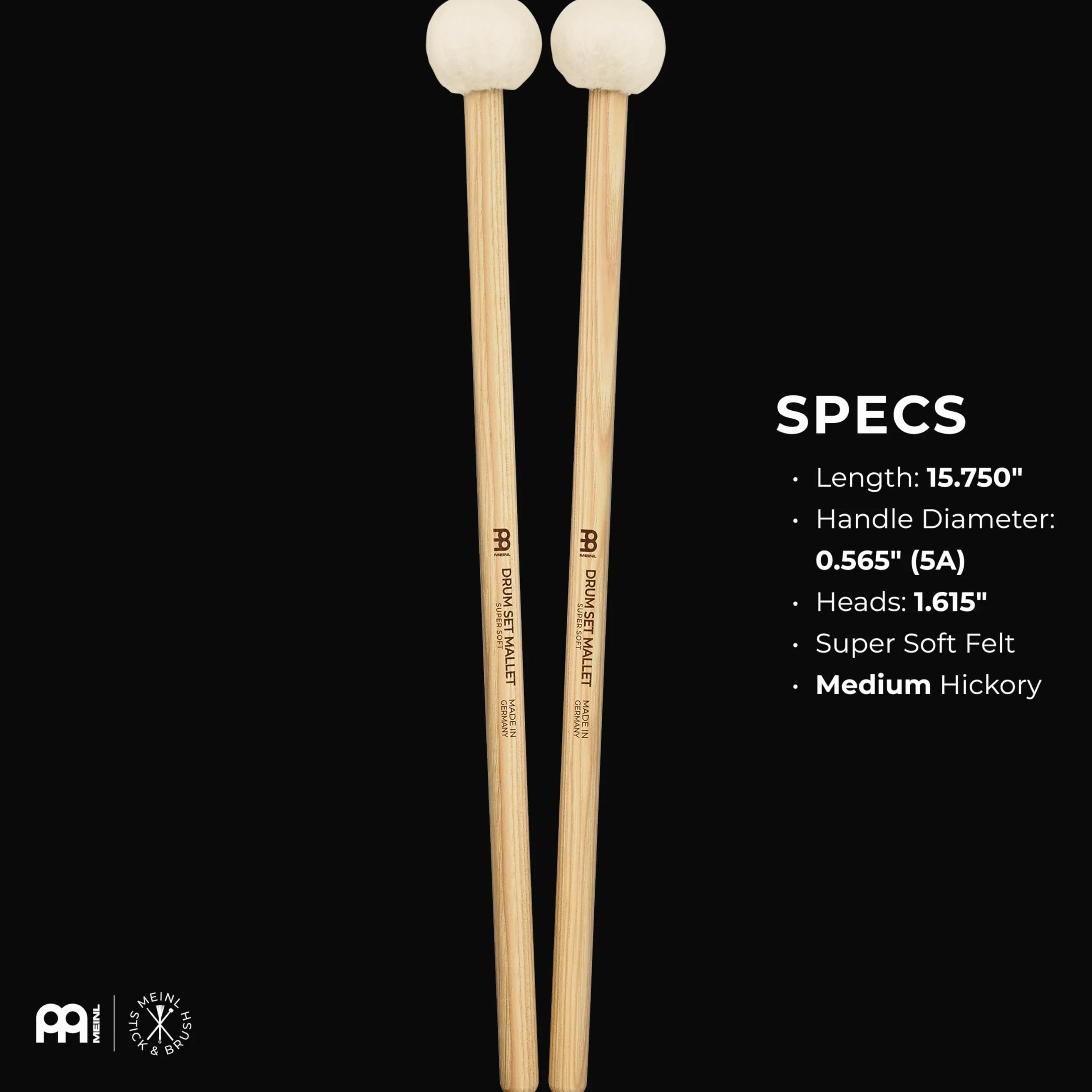 Meinl Super Soft Drum Set Mallet