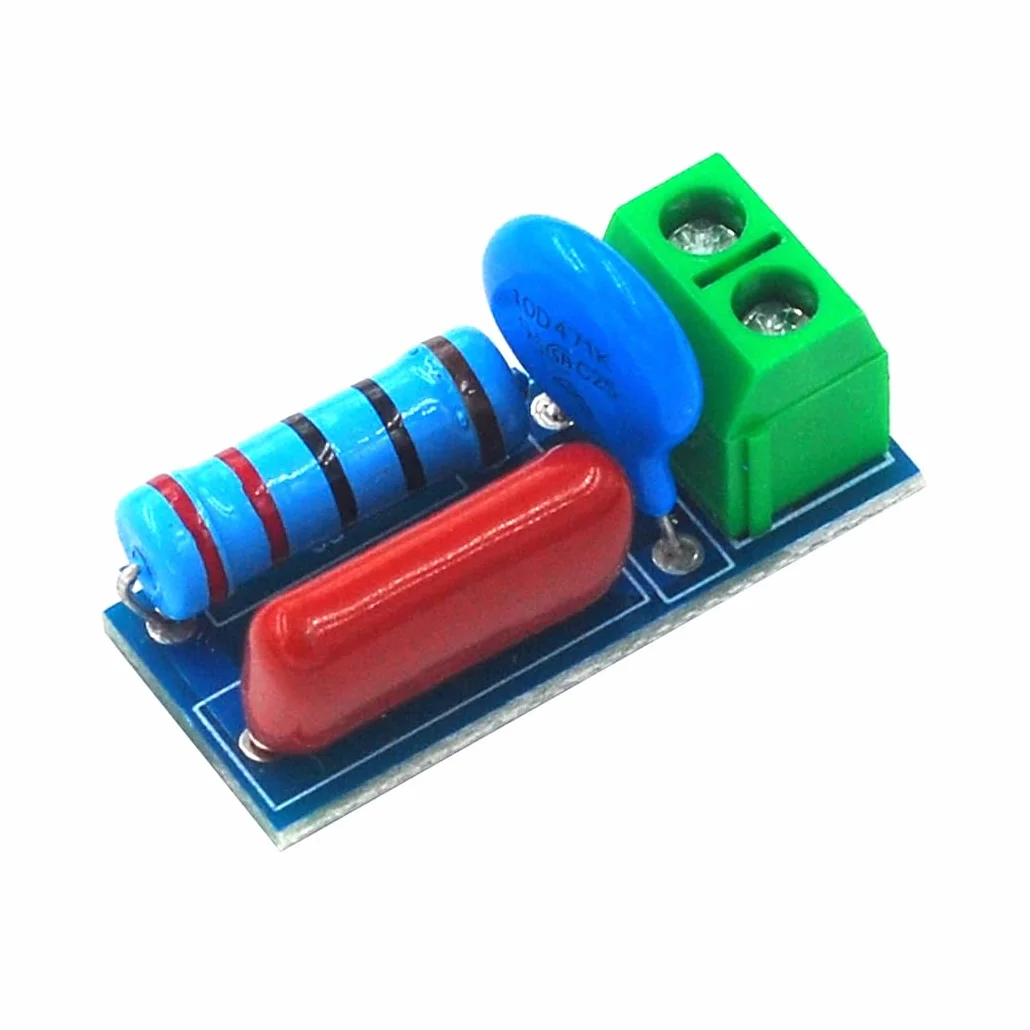 Hailege 5pcs RC Absorption Circuit Module Circuit Anti-Interference Protection Module Electromagnetic Surge Protection for Relay Switch Tyrystor
