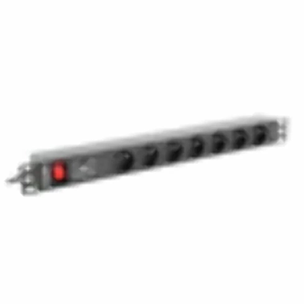 Bar RACK Lanberg PDU-07E-0200-IEC-BK (7 x UTE 10 A 2m czarny kolor)