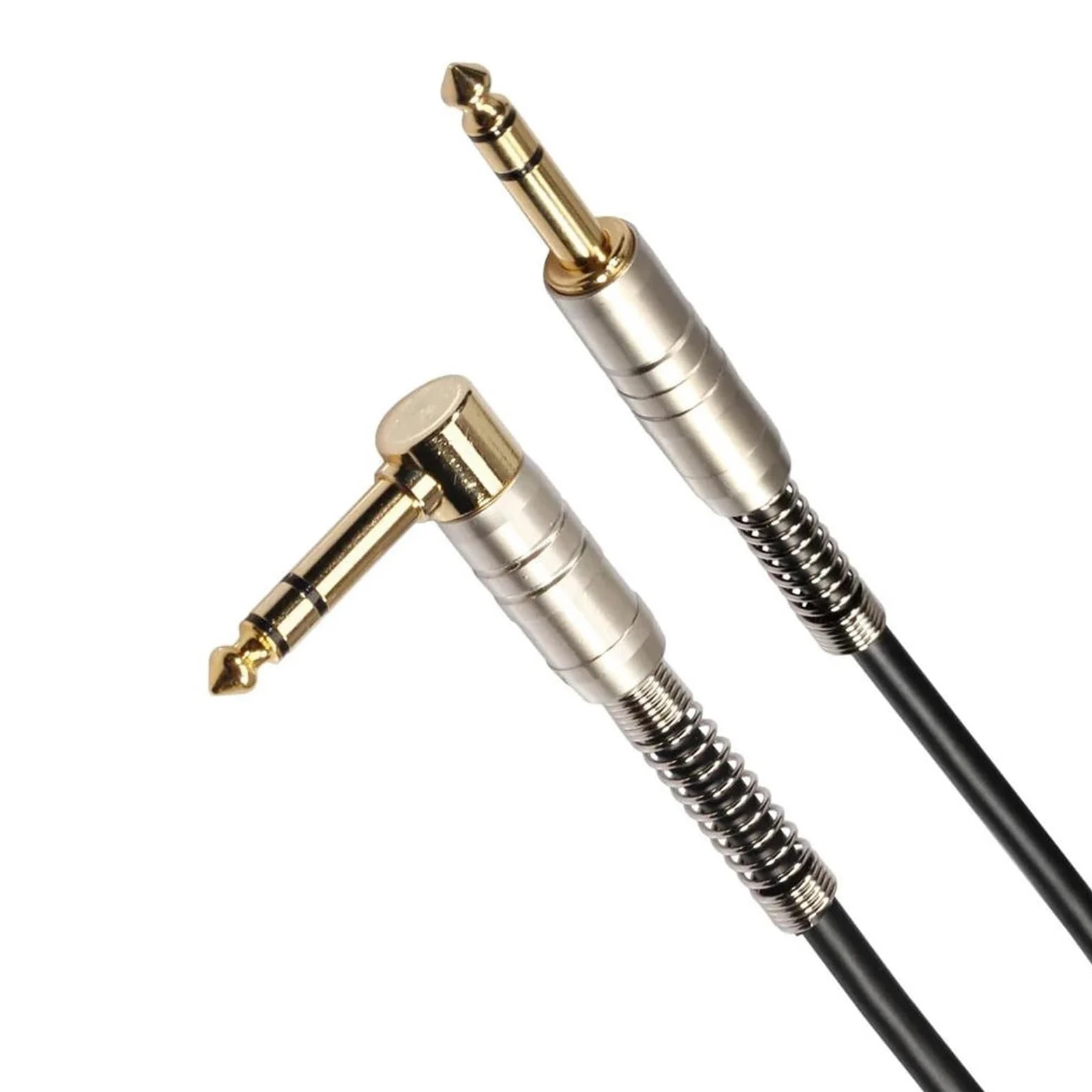 1/4 Cala TRS Stereo 6,35 Mm Jack Kabel Audio Do Wzmacniacza Gitarowego Konsola Miksująca Zbalansowane Ekranowane Przewody Kabel do Instrumentów Gitarowych (Color : 15m)