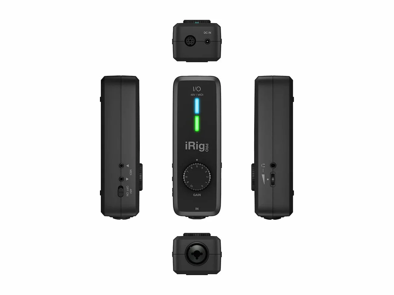 Ik Multimedia Irig Pro I/O Interfejs Midi 24 bit/96 kHz Czarny