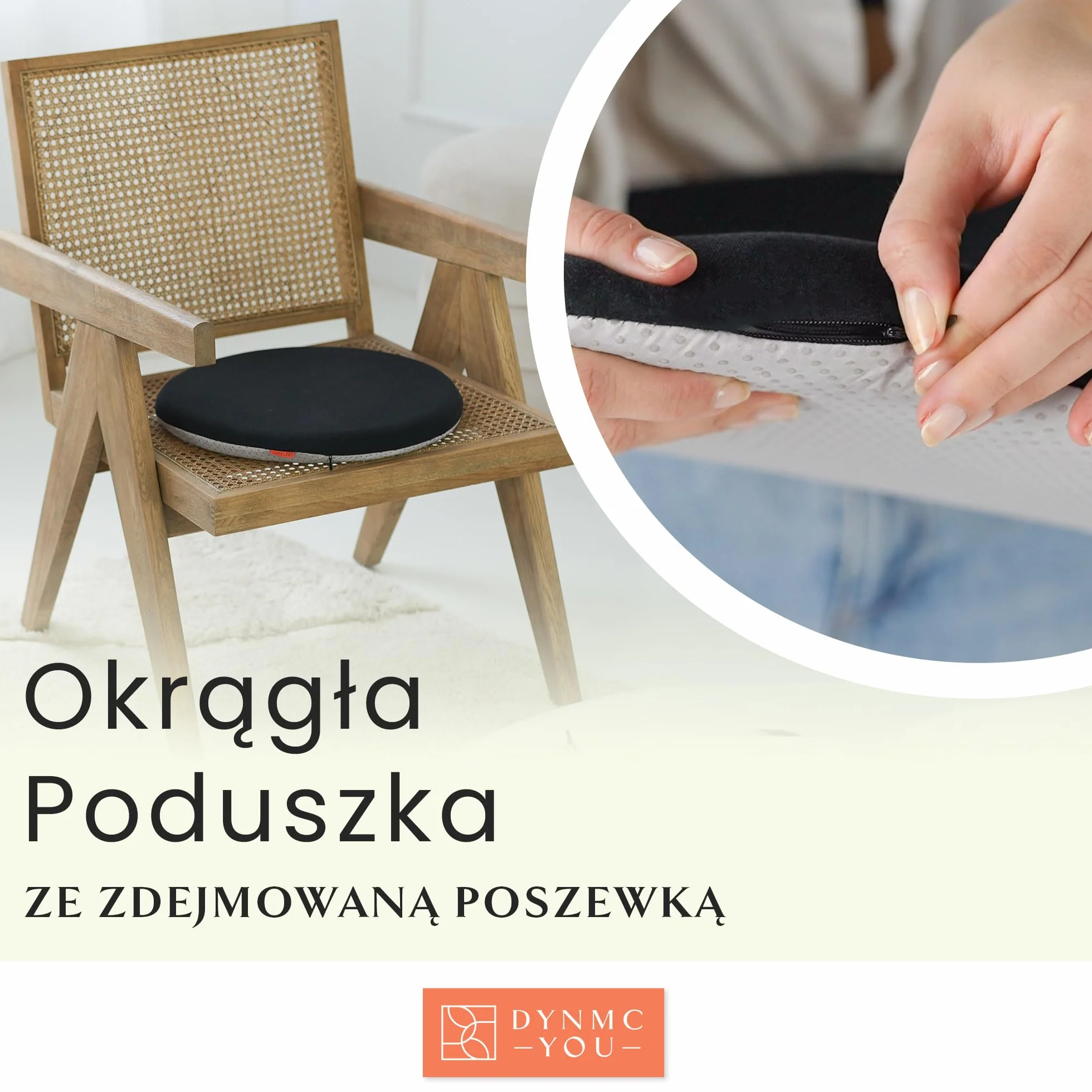 Czarny okrągły zestaw 2 szt MC004 MC005