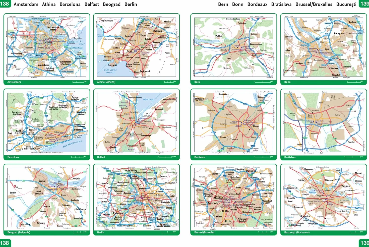 Collins Big Road Atlas Europe 2026 (A3 Spiral): Clear, easy-to-read mapping