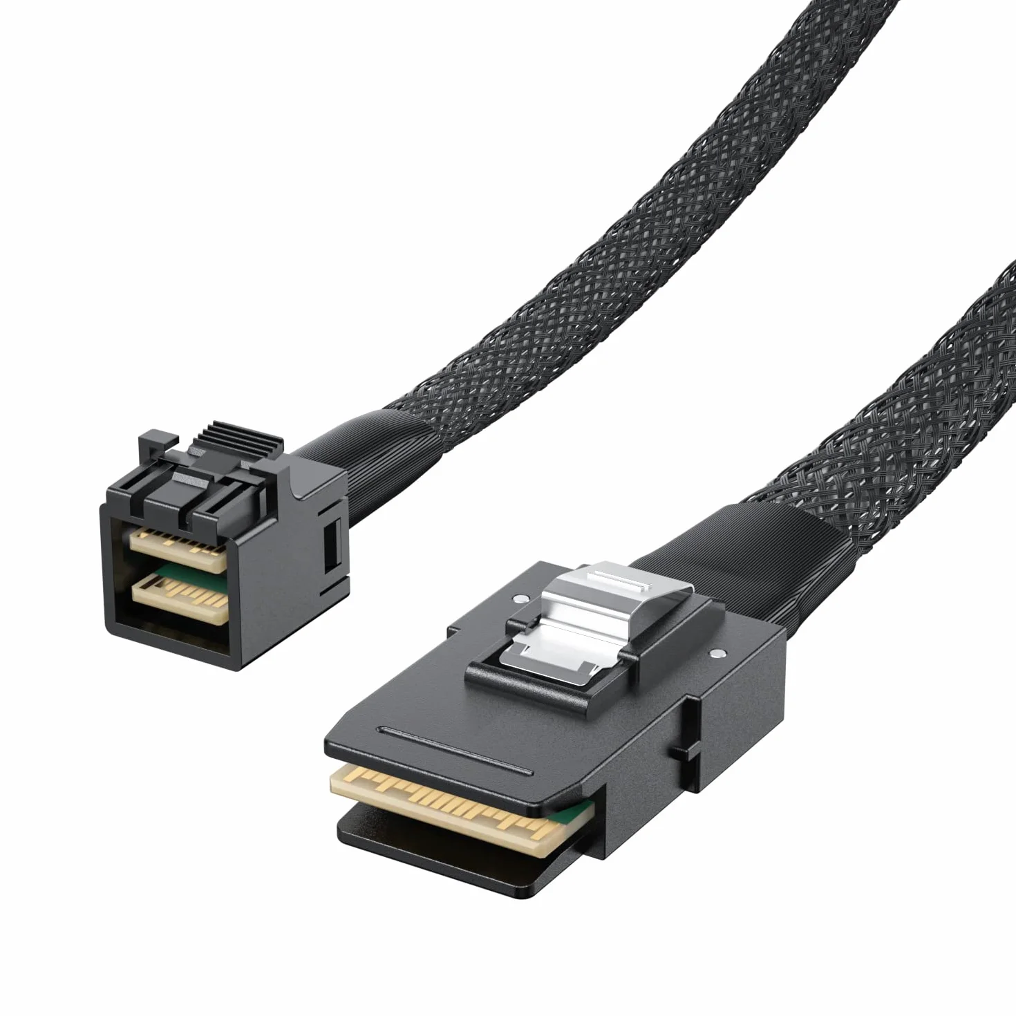 ipolex SFF-8643 do SFF-8087 wewnętrzny kabel Mini SAS HD, 100 omów, 1 m