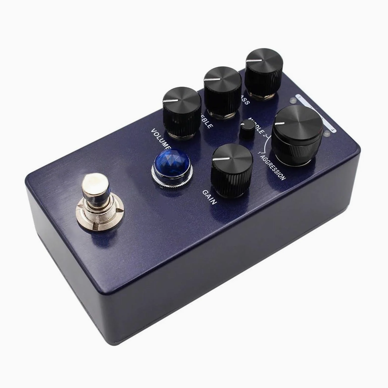 Efekty Gitarowe Pedał Overdrive/distortion Dla Gitary I Basu Z Prawdziwym Bypassem