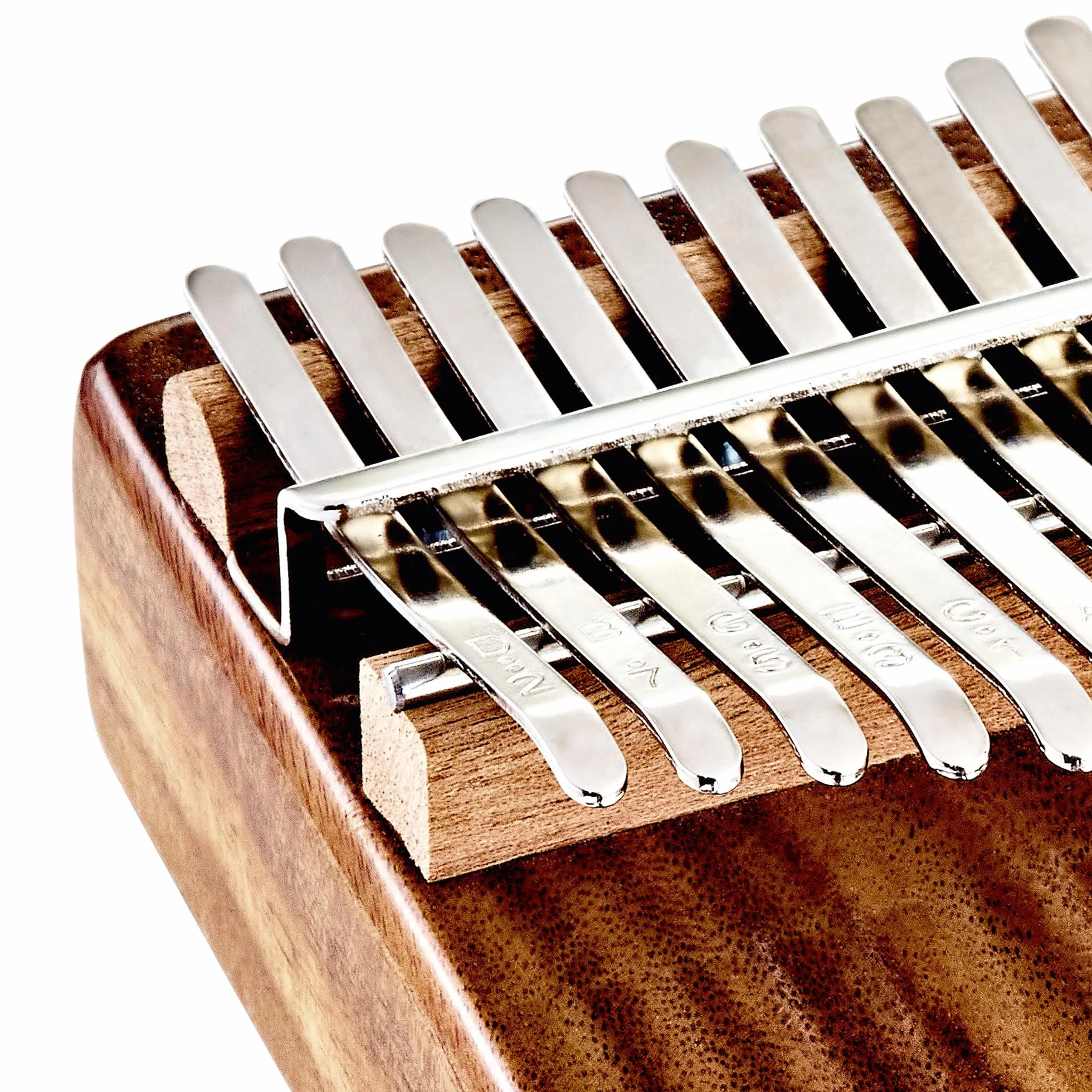 Ortega Kalimba C-Dur 17 kluczy akustyczny fortepian na kciuk seria Lizard z etui Deluxe