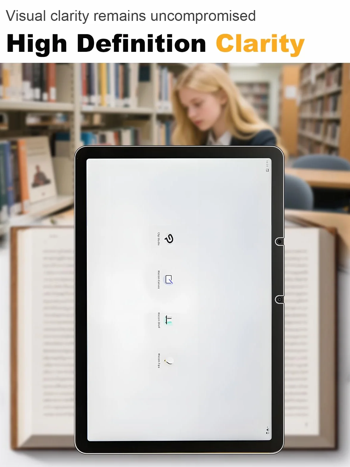 2 sztuki folii ochronnej na ekran do Wacom MovinkPad 11 11,45 cala (najnowsze 2026), folia PET, odporna na zarysowania, HD Ultra, antyodblaskowa, 2 sztuki