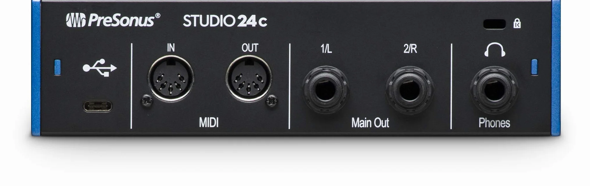 PreSonus Studio 24c Interface Audio, Czarny