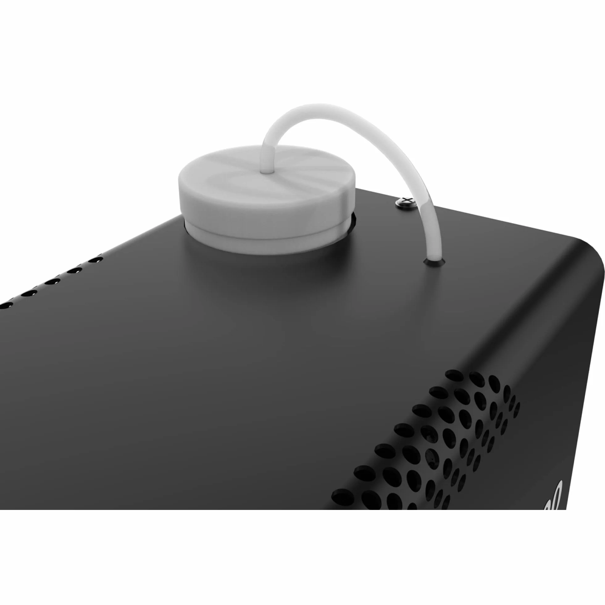 Audibax Smoke 700 LED - Maszyna do dymu z oświetleniem z efektem ognia - zdalnie sterowana maszyna przeciwmgielna - Moc 700 W - Pojemność 250 ml - Dym na minutę 100 m3 - Ogrzewanie w 4 min