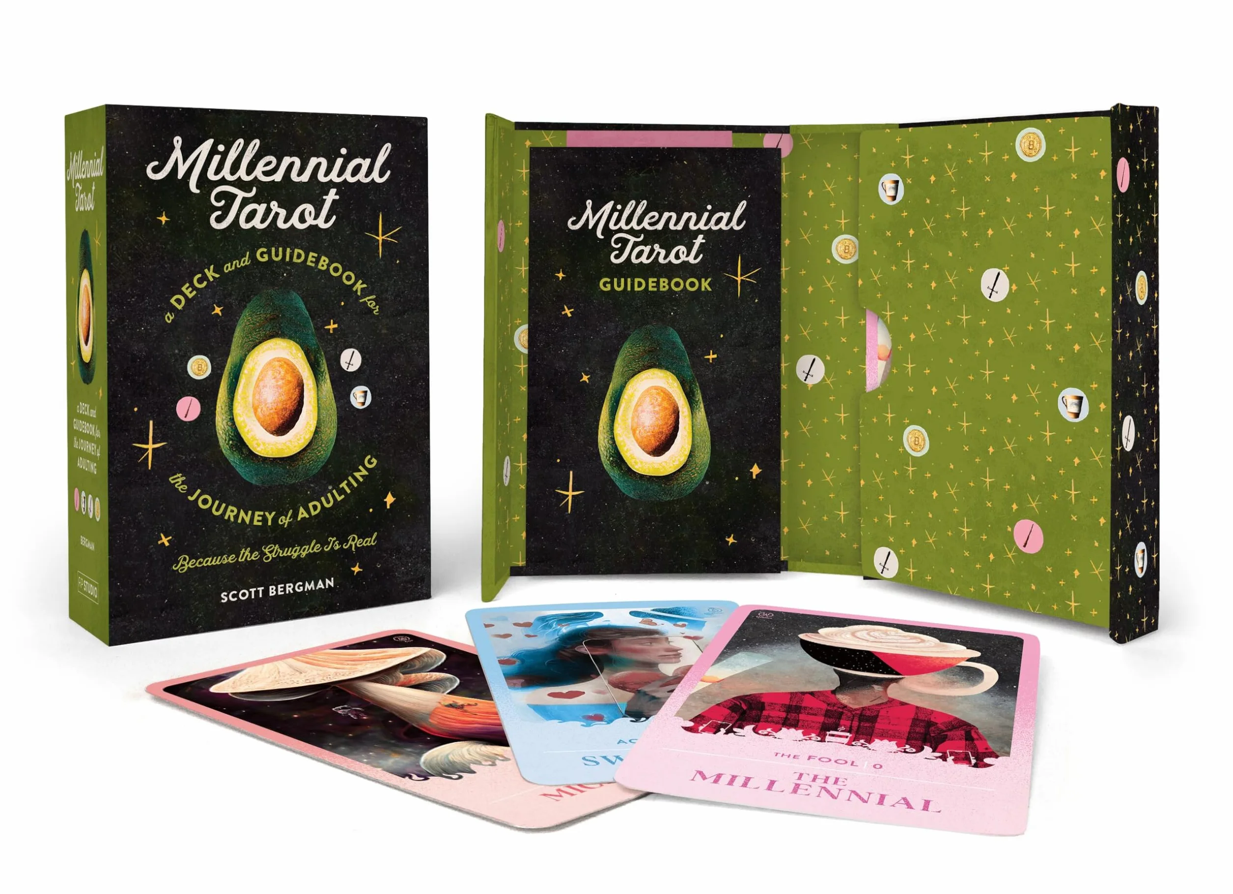 Millennial Tarot: A Deck and Guidebook for the Journey of Adulting (Because the Struggle is Real)