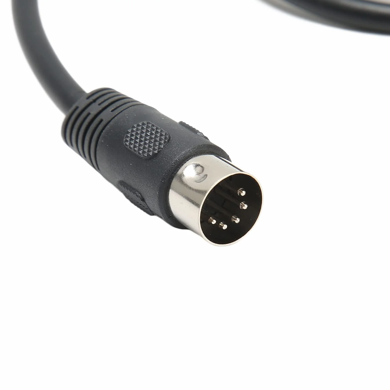 Kabel Audio 1/4 Cala 6.35mm Męski na MIDI 5Pin Męski TRS 90 Stopni 4,9 Stopy