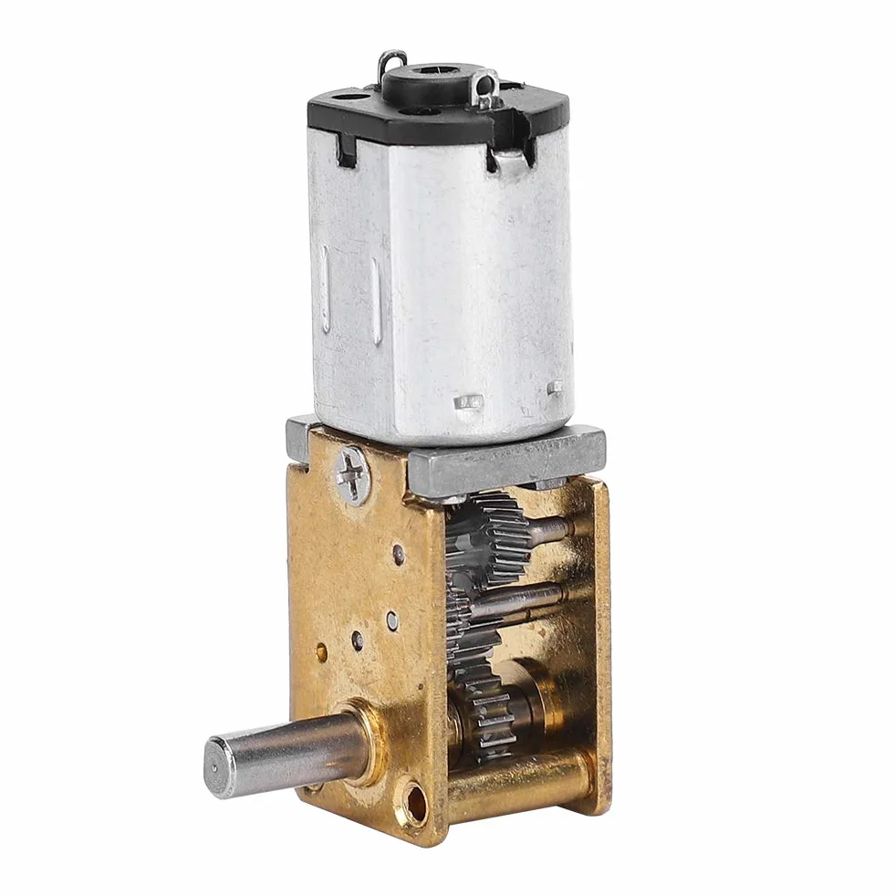 Szczotka DC 6 V mini silnik przekładniowy, mikroturbo przekładniowy przekładniowy ‑N20 silnik redukcyjny (DC6V 35RPM)