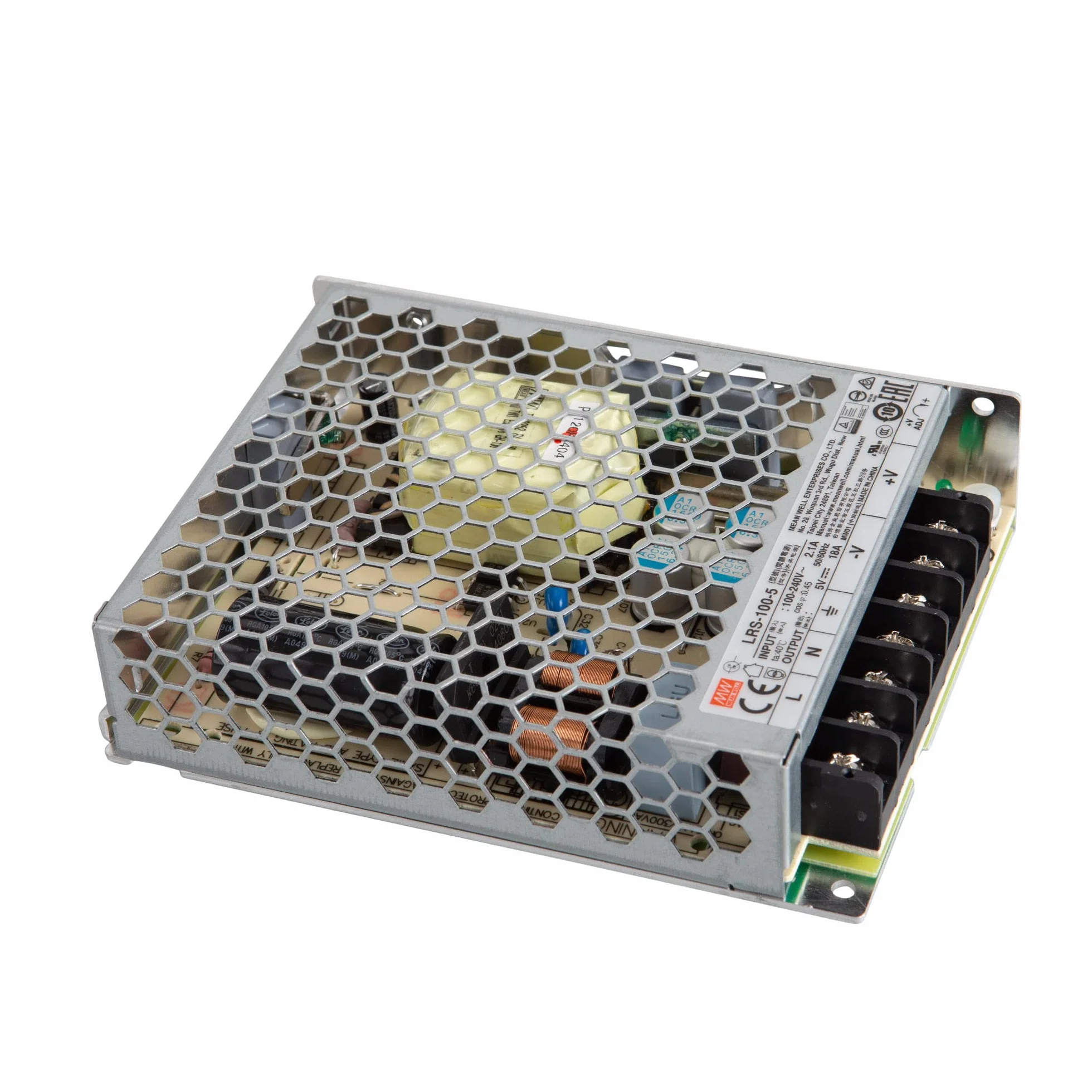 Mean Well LRS-100-5 zasilacz impulsowy case 5V/DC/0-18/ 90W