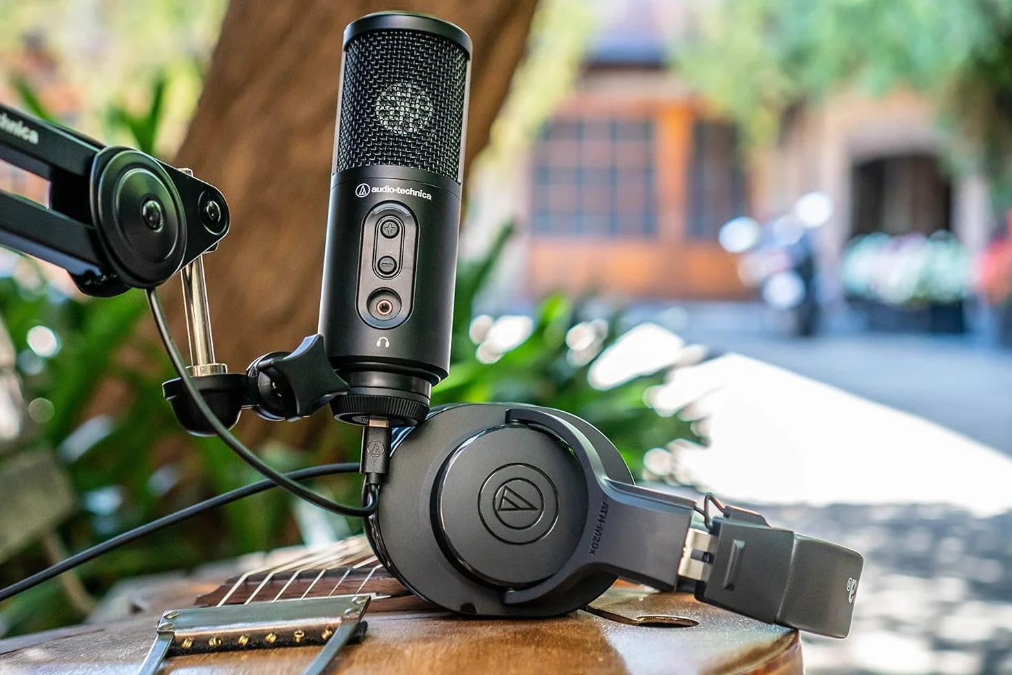 Audio-Technica Ath-M20X Atr2500X Słuchawki Mikrofon, Czarny