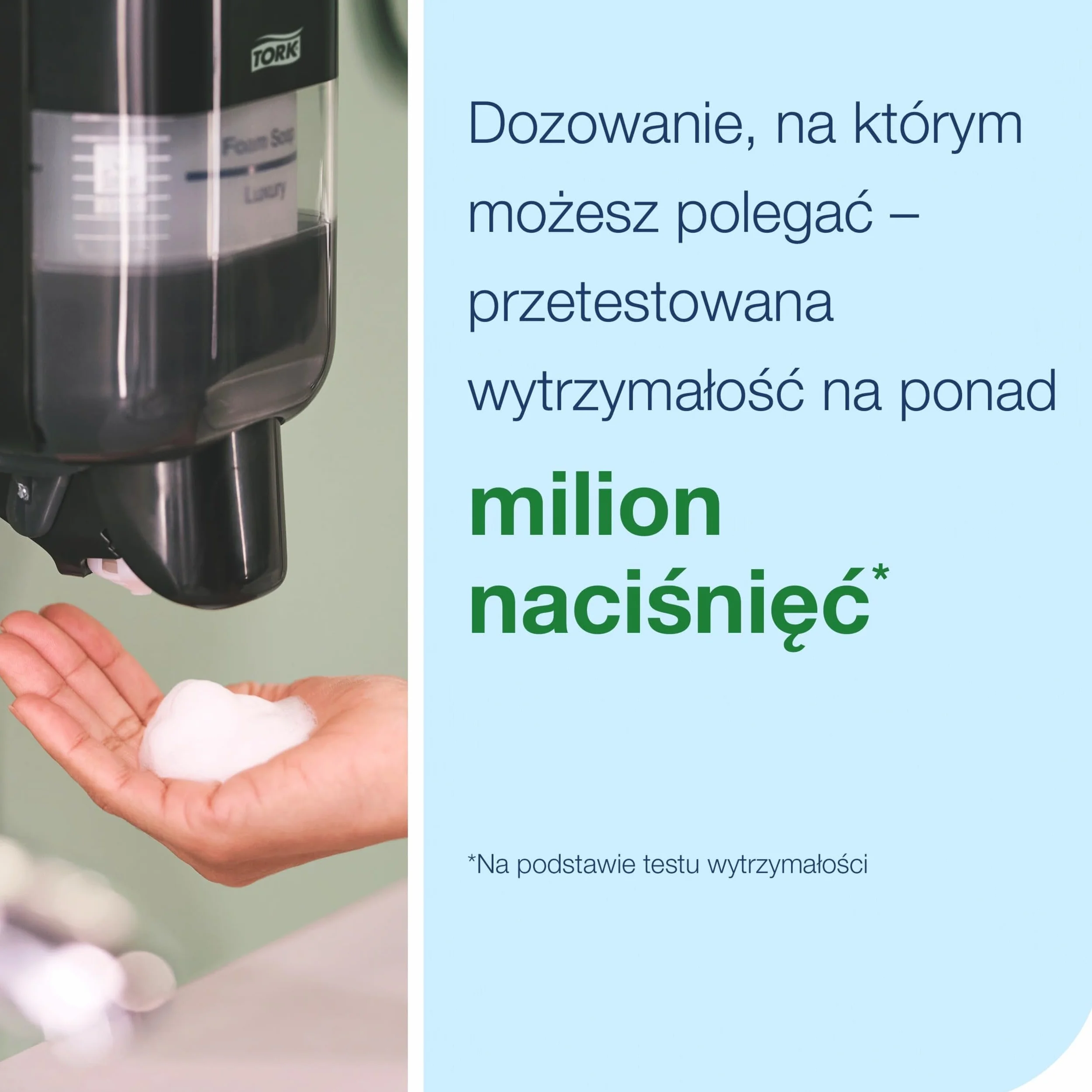 Tork mini dozownik do mydła i środków dezynfekujących czarny S5, wkłady w pianie, płynie, żelu i balsamie, linia Elevation, 565208, 6 sztuk