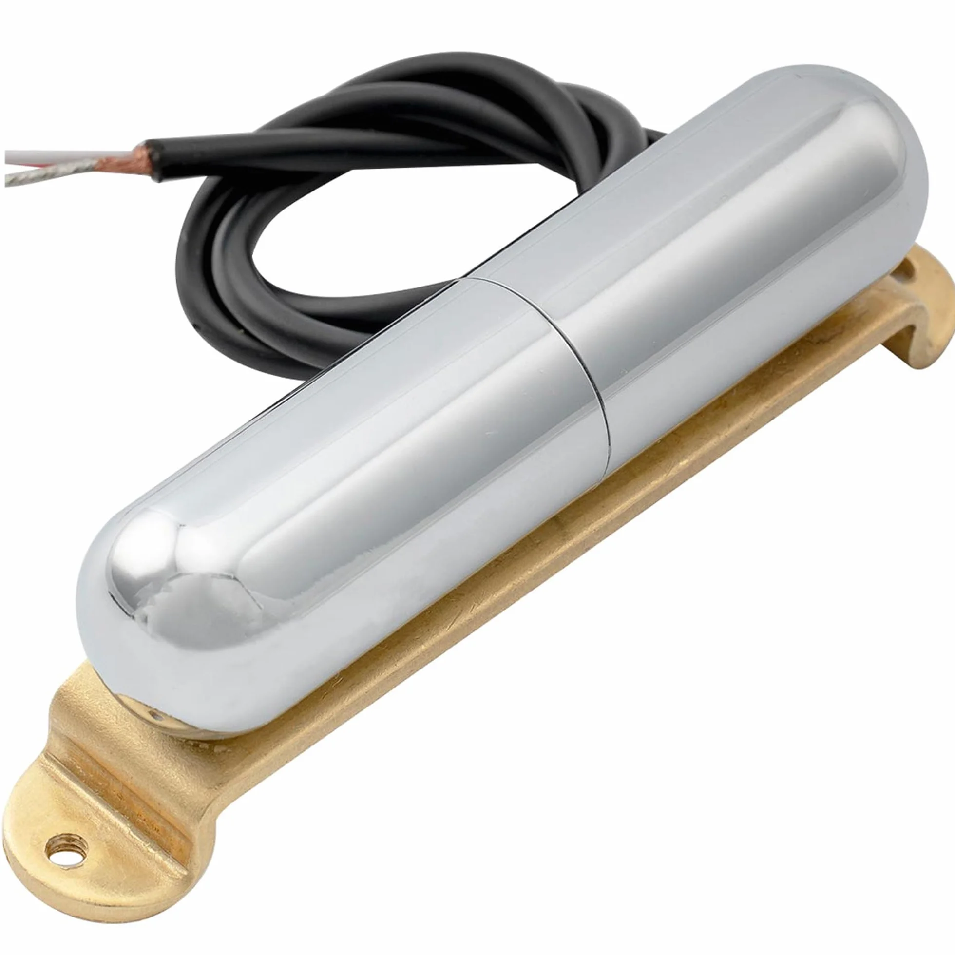 Artec LSA70 Alnico 5 Przetwornik Lipstick Single Coil Neck Pickup 7,5K do Gitary Elektrycznej typu Strat, Chrom