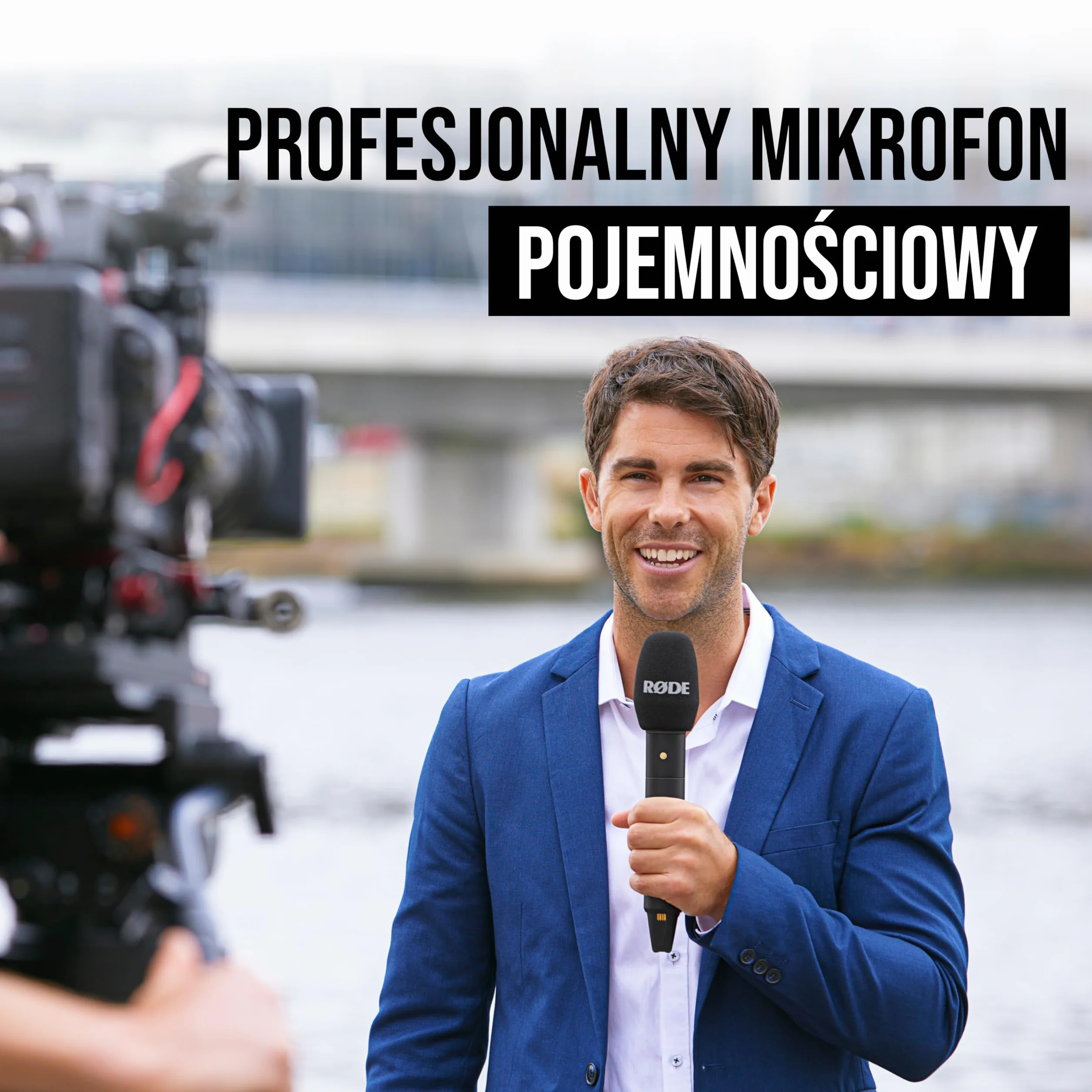 RØDE Interview PRO Bezprzewodowy mikrofon ręczny z kondensatorem klasy broadcast i nagrywaniem 32-bit Float