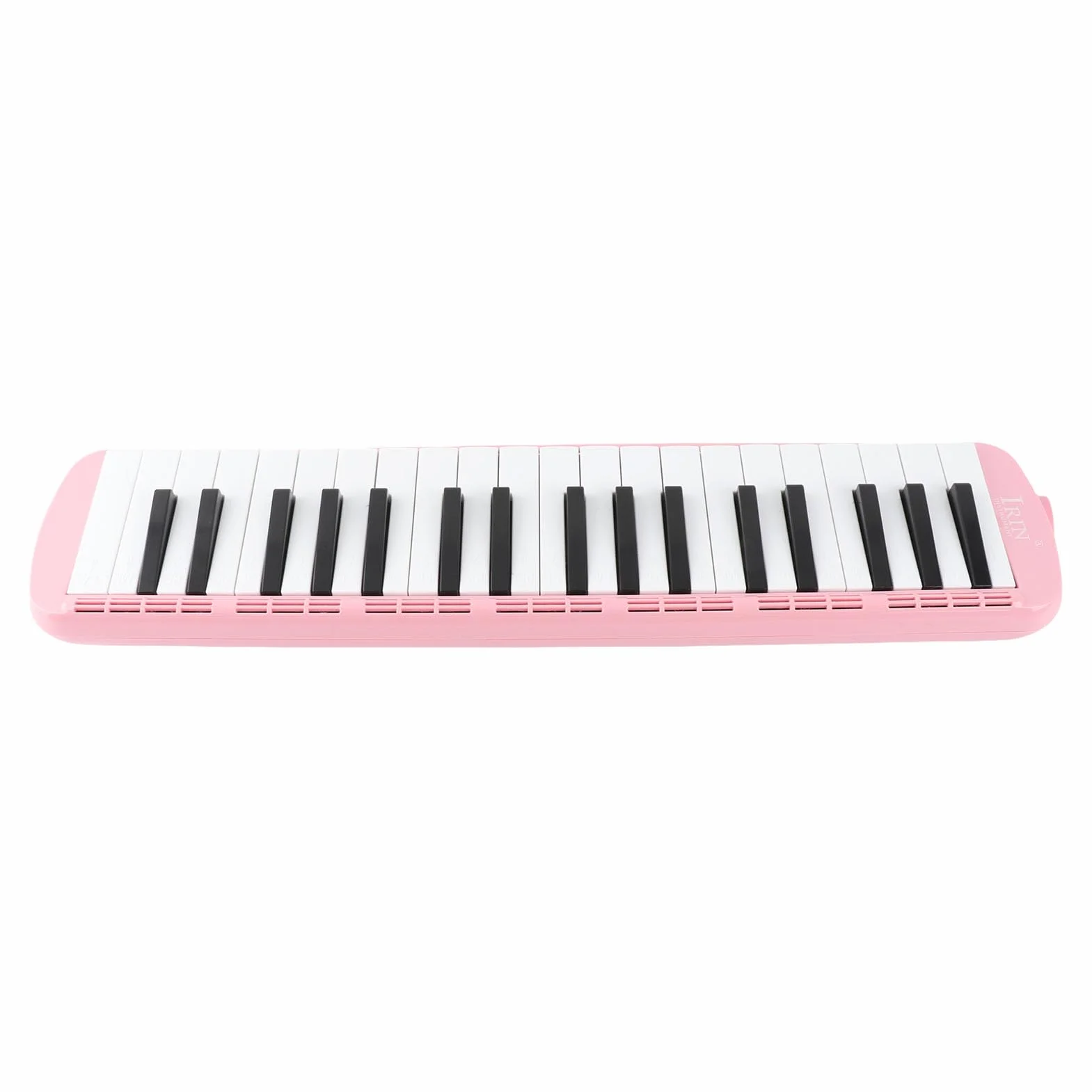 Melodica Klawiatura wiatrowa Instrument muzyczny 37 klawiszy dla miłośników muzyki Profesjonalny trening początkujący(różowy), instrument dęty,Narząd jamy ustnej