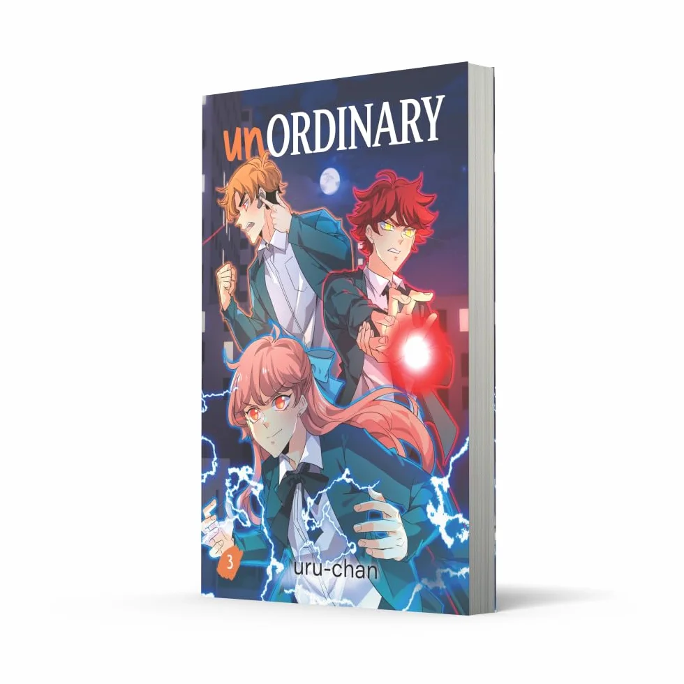 unOrdinary book 3: New for 2025, the third book of Webtoon’s biggest and most popular action-packed supernatural manga YA web comics!