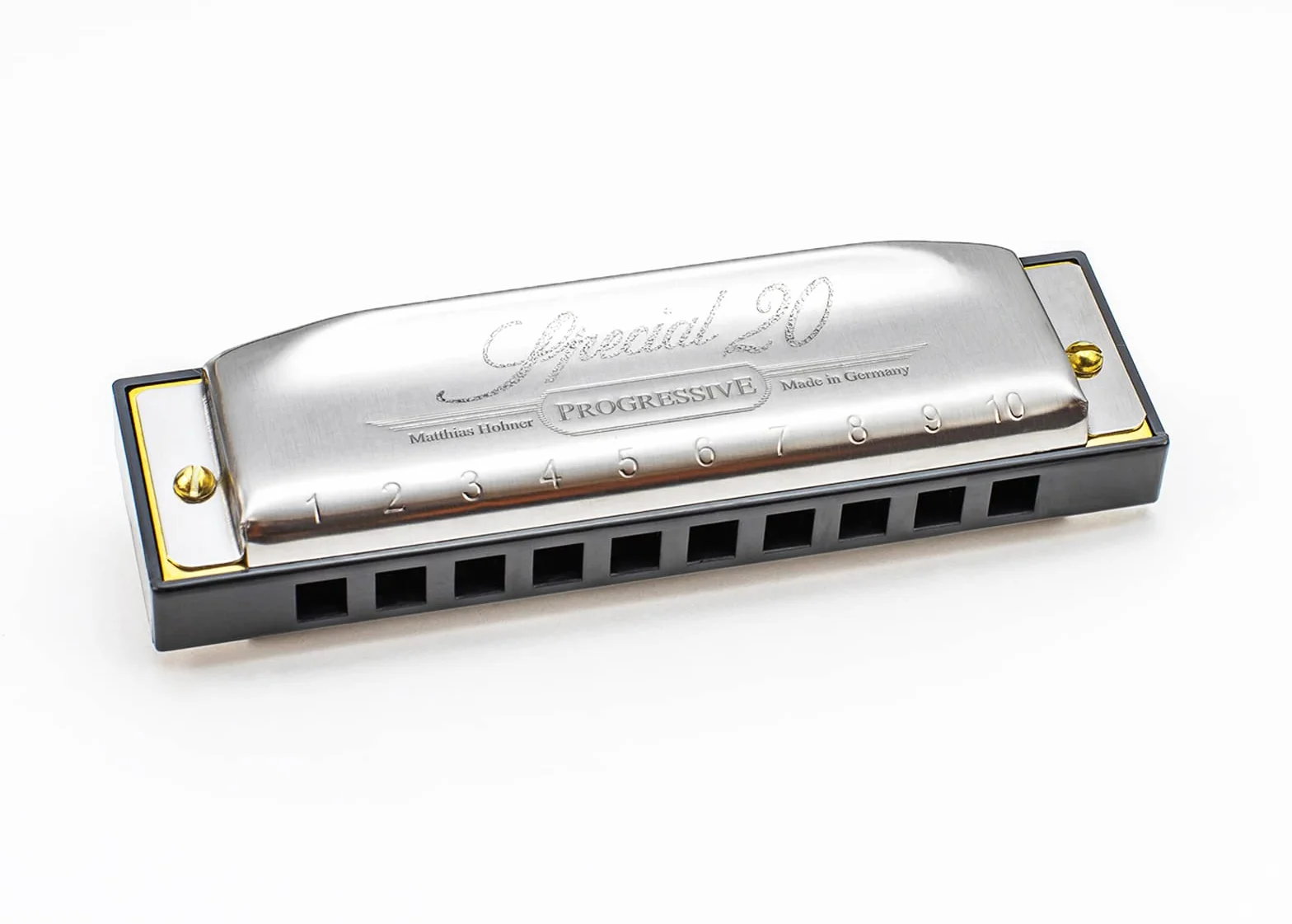 Hohner Harmonijka Ustna 20 tonów klucz C Srebrny