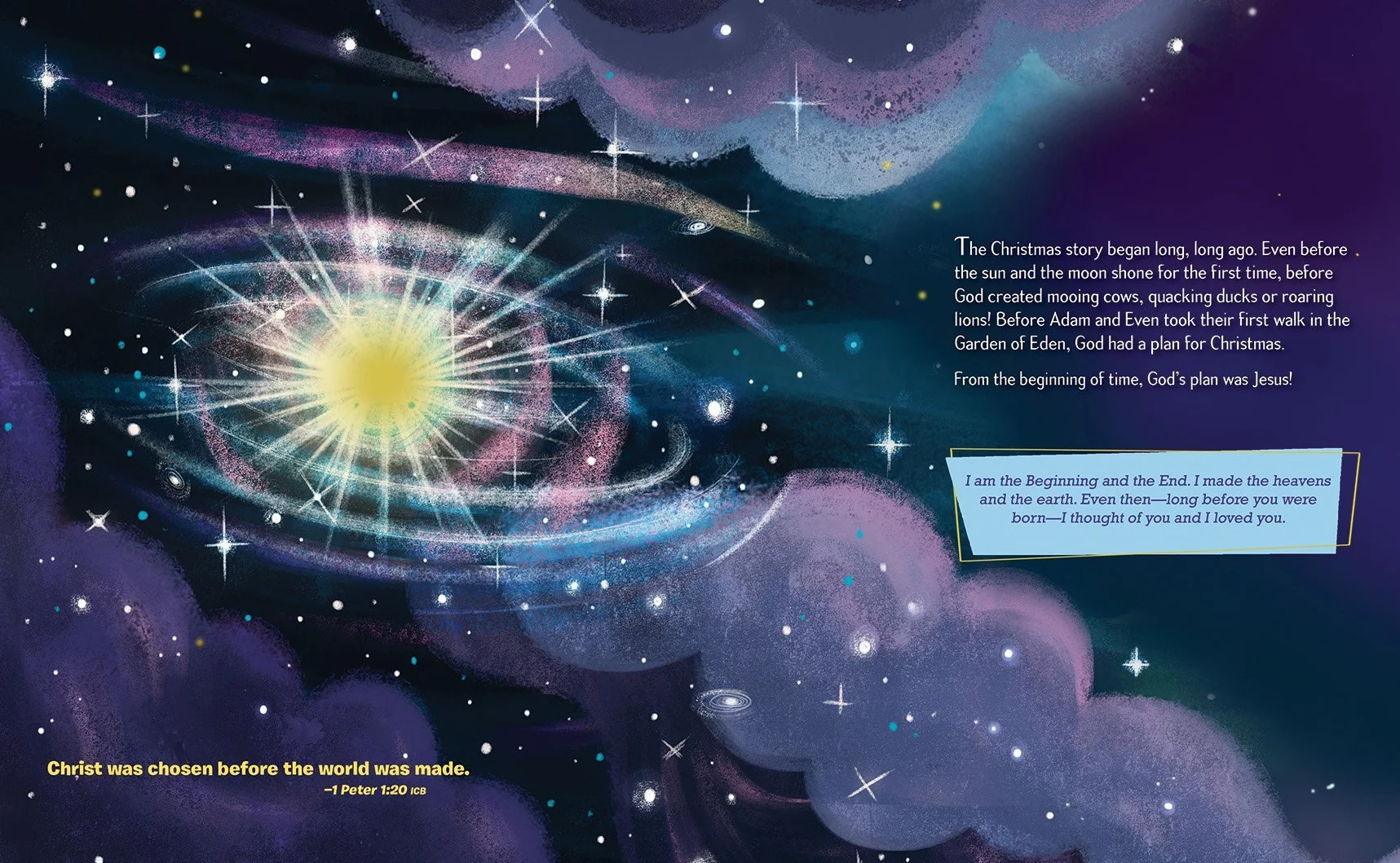 Jesus Calling: The Story of Christmas (Picture Book): God's Plan for the Nativity from Creation to Christ