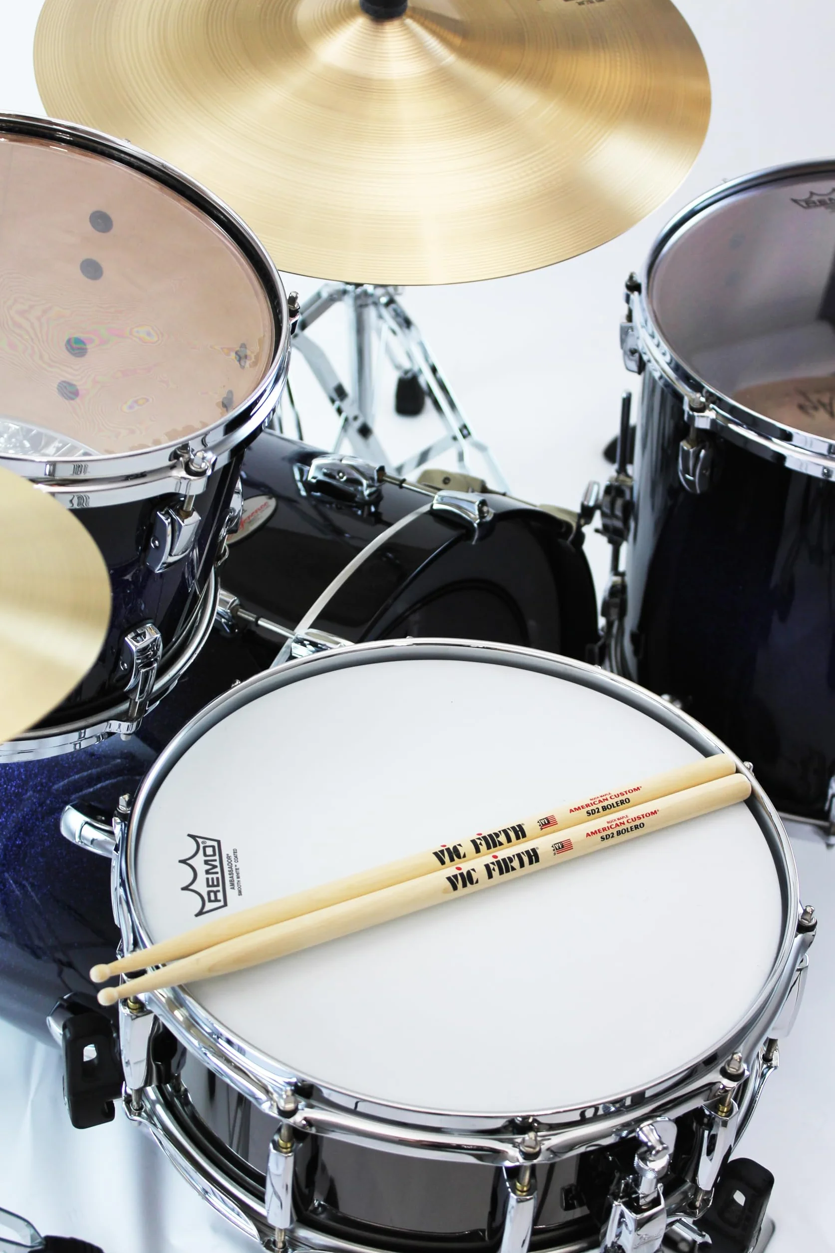 Vic Firth Custom SD2 Bolero American Hickory Wood Tip Drumsticks