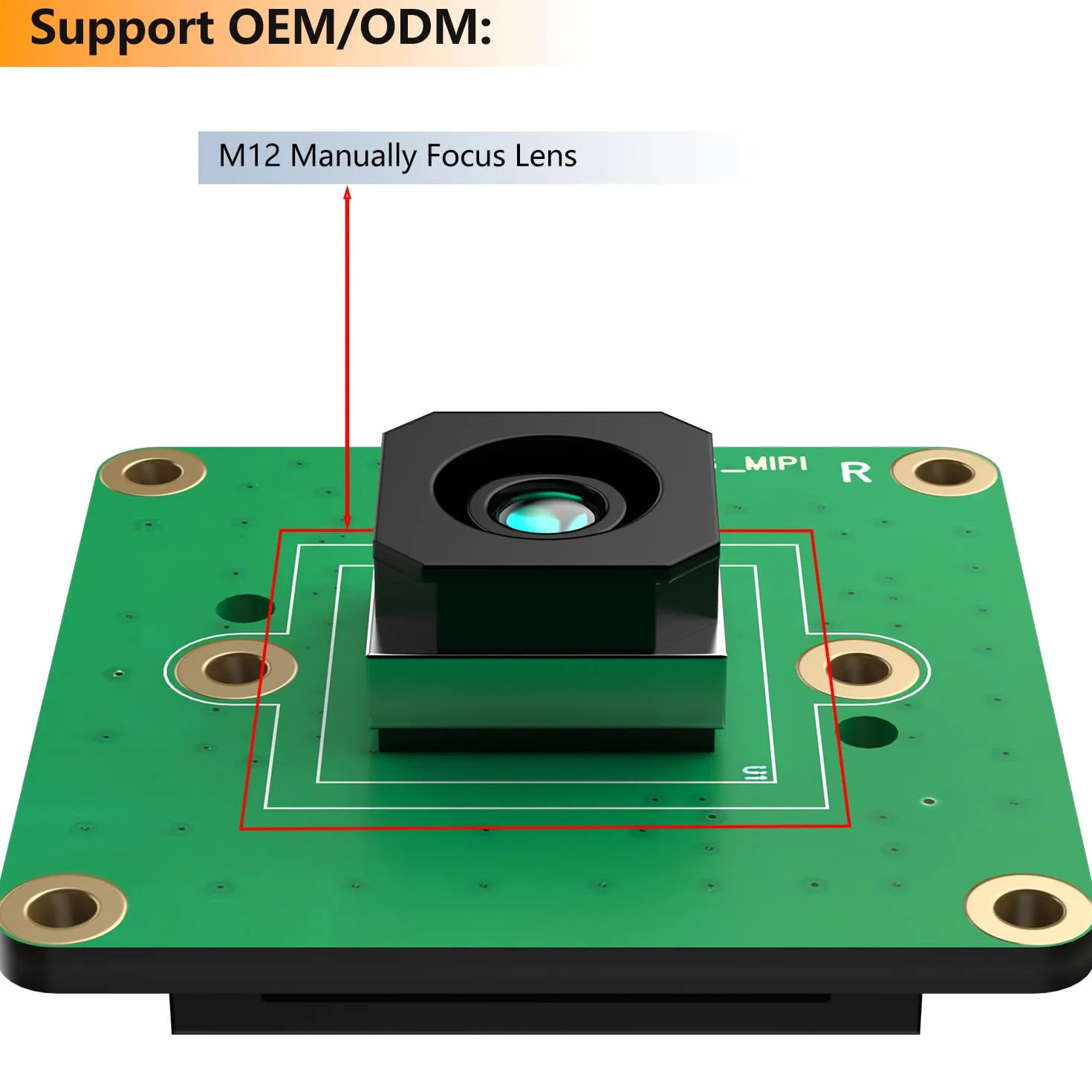 InnoMaker 12MP moduł kamery z autofokusem do Raspberry Pi, czujnik IMX708, pole widzenia 75°, HDR, kompatybilny z Pi 5,4,3,Zero,CM4 (opcje obiektywu M12/CS)