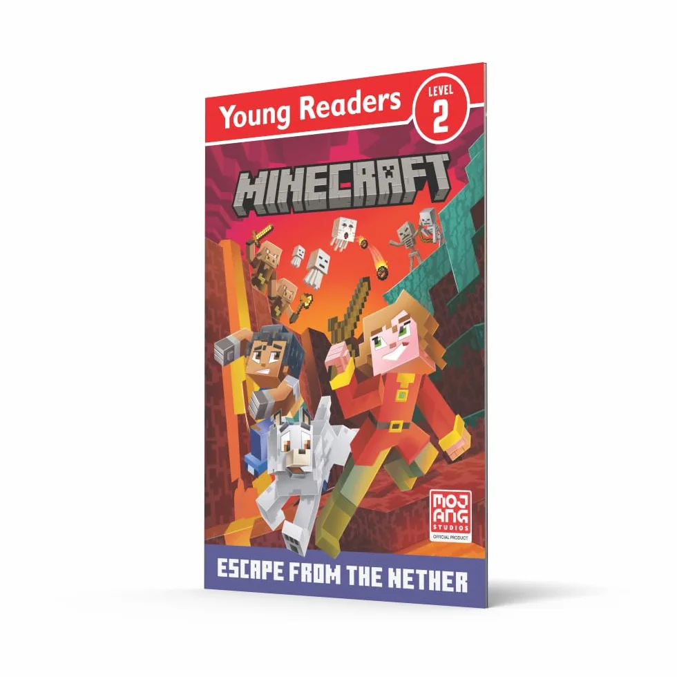 Minecraft Young Readers: Escape from the Nether!: Get your kids into reading with this new official adventure for young, struggling or reluctant readers