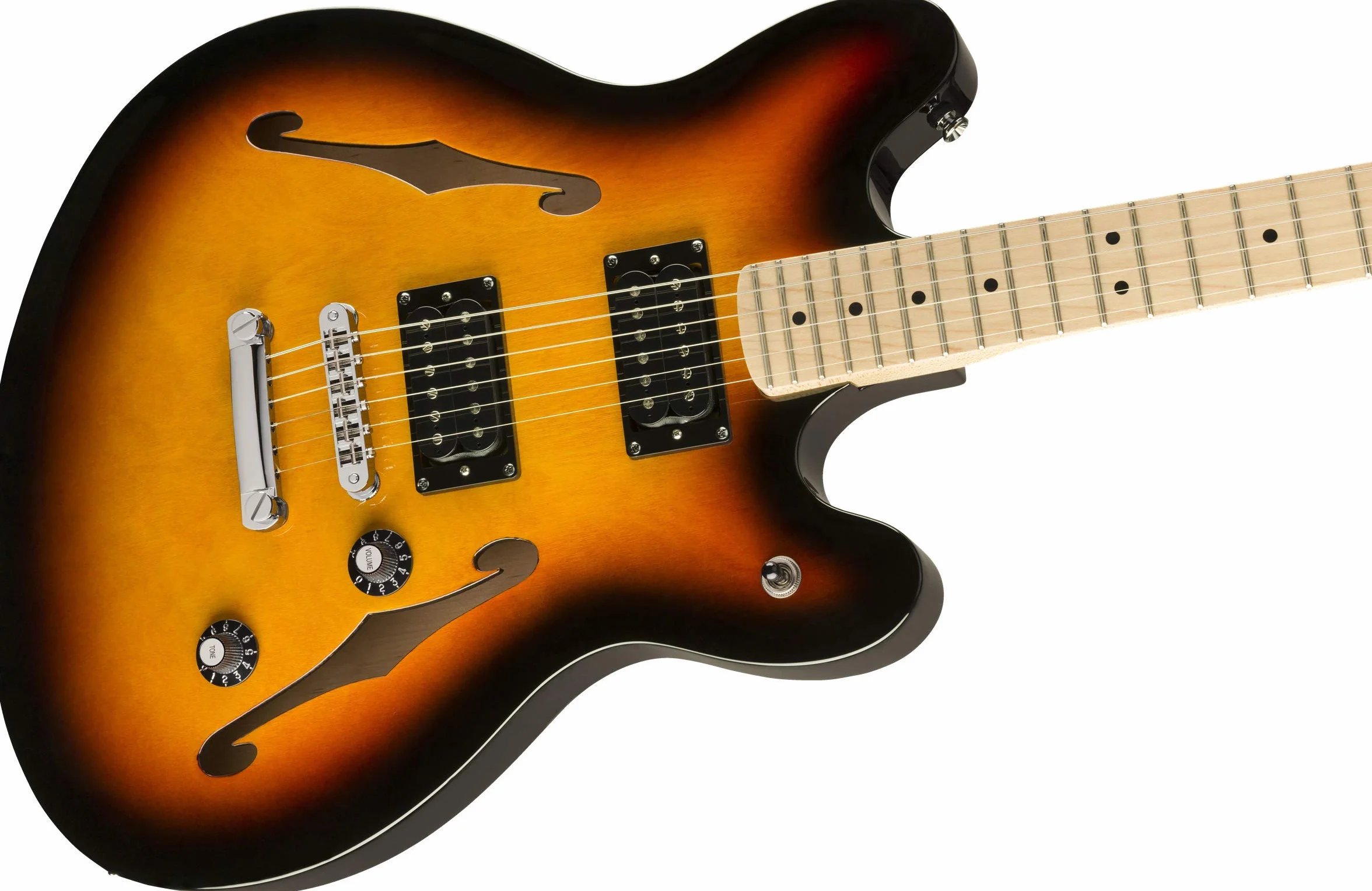 Squier Affinity Series Starcaster MN 3-Color Sunburst - Gitara półakustyczna