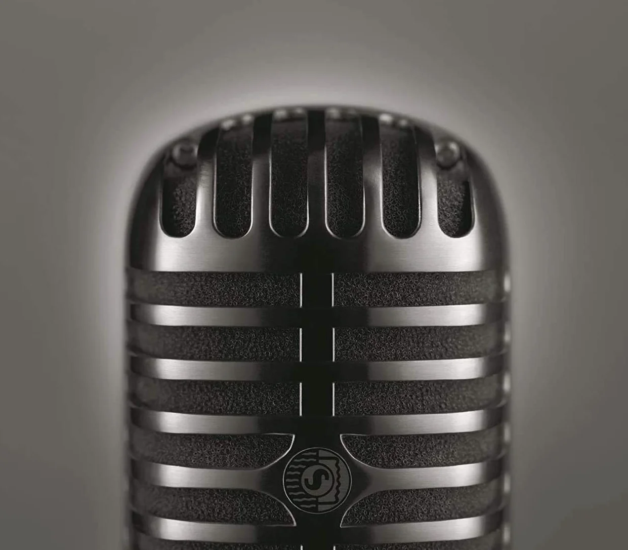Shure 55sh Series II Iconic Unidyne Dynamiczny mikrofon wokalny, klasyczny, z kardioidalną charakterystyką kierunkową do występów na żywo, mikrofon z adapterem gwintu